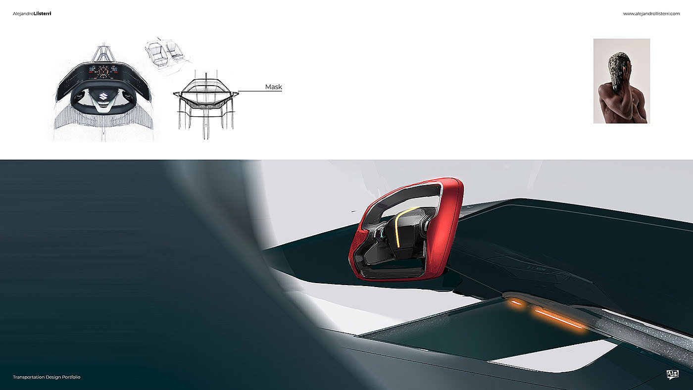 Suzuki Issho，Sports car，MA Thesis，Automobile design，Automotive interior，conceptual design，