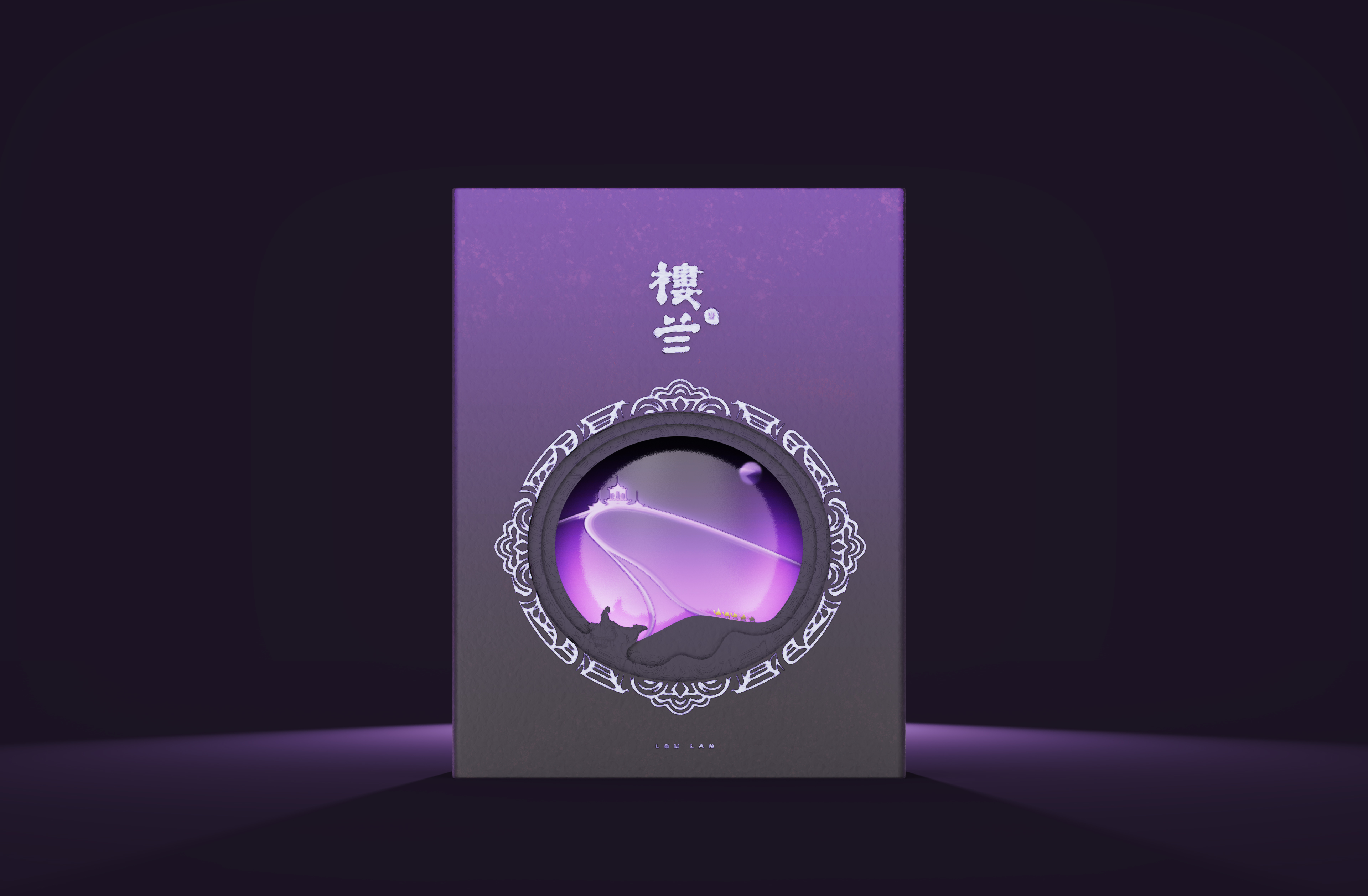 packing design，Wine bottle design，Loulan，