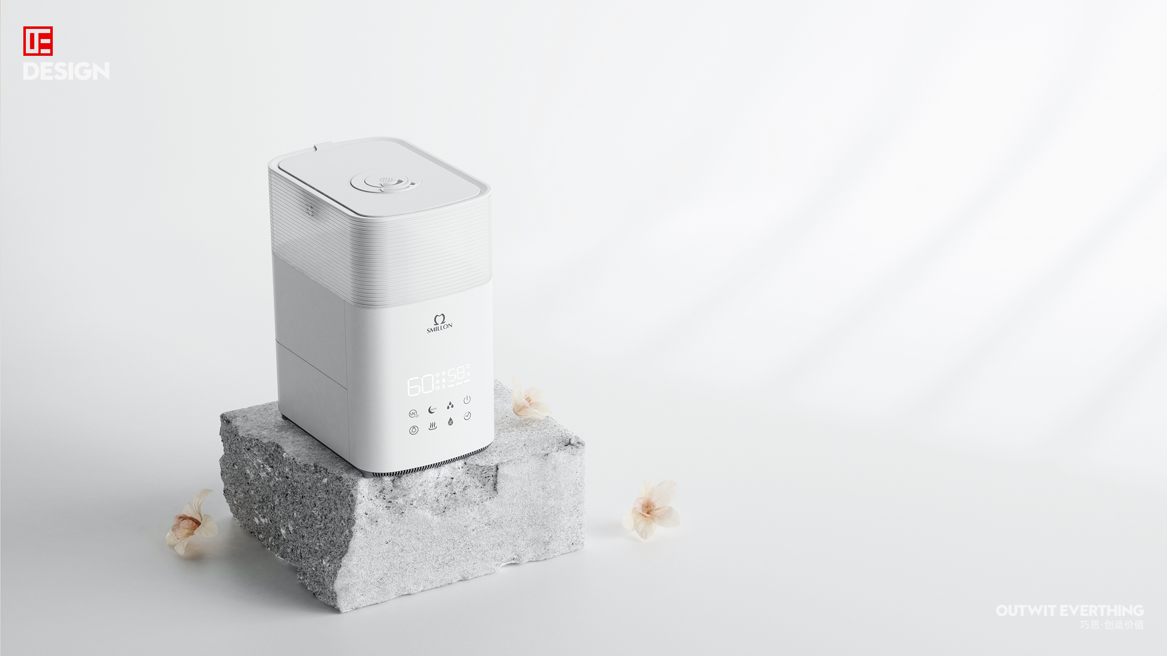 Humidifier，Environmental humidification，Environmental sterilization，Sterilization humidifier，industrial design，Macro wing design，Environmental improvement，Product rendering，