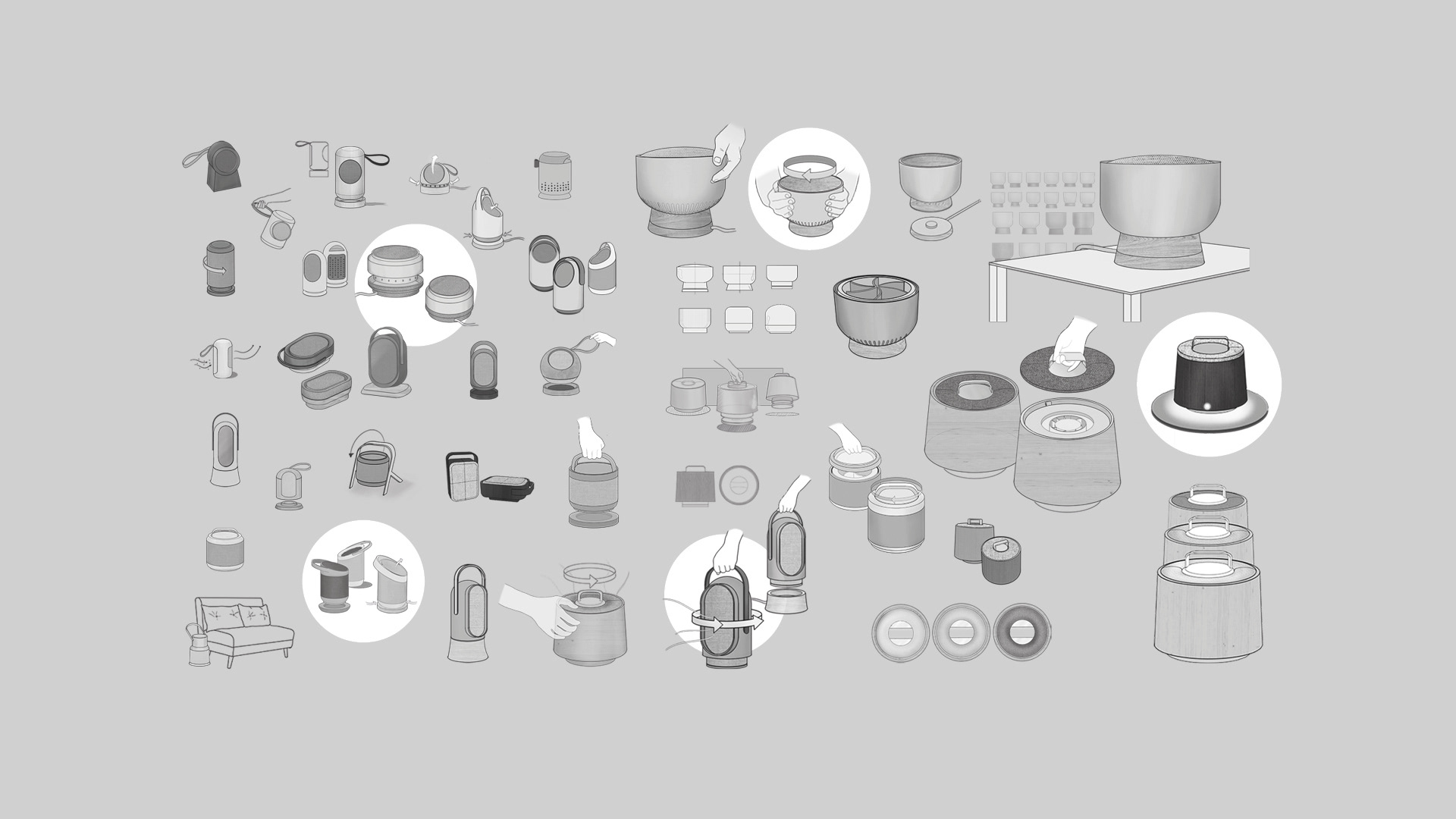 air cleaner，human-computer interaction，Smart appliances，