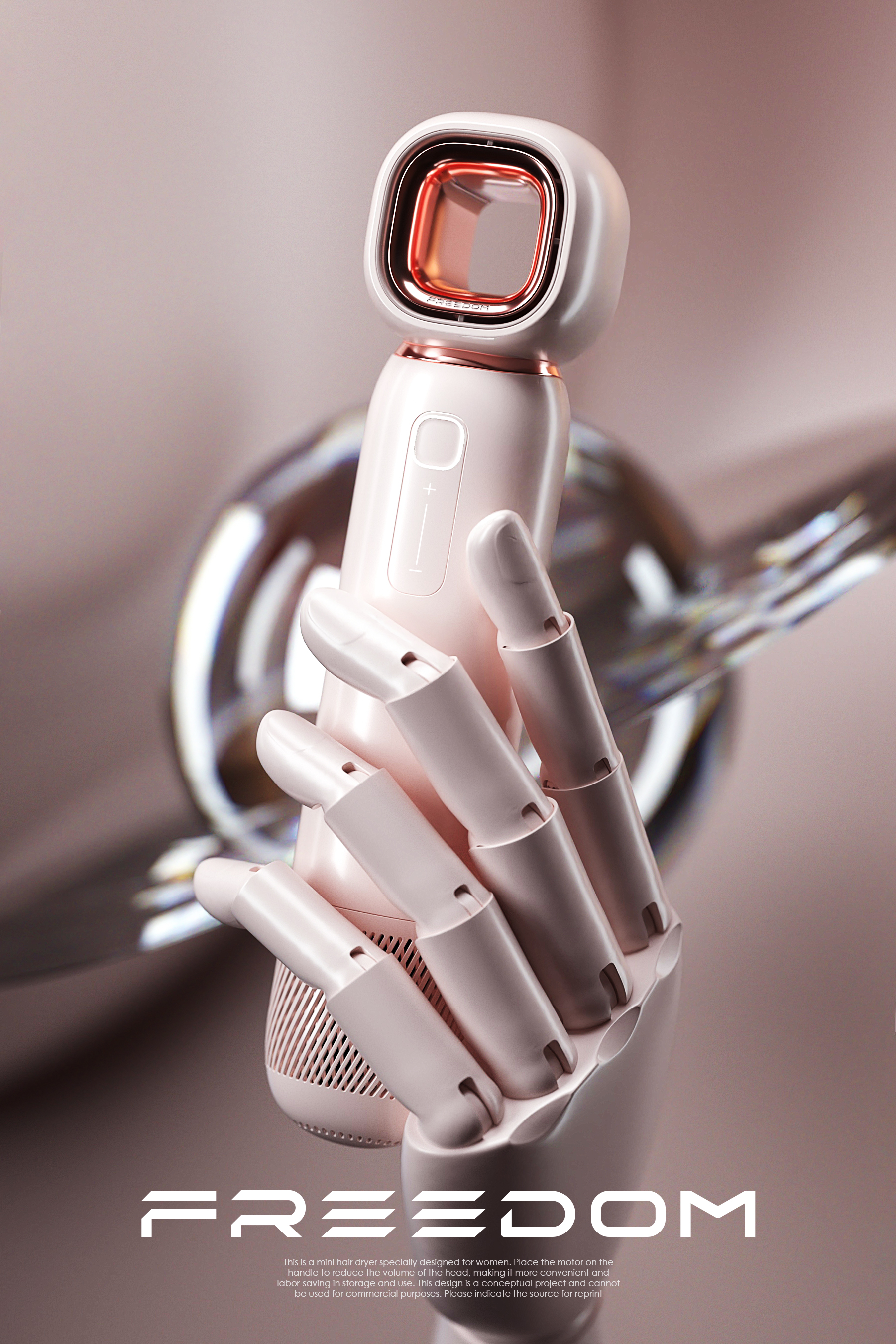 retro futurism ，science and technology，hair drier，conceptual design，female sex，Retro Technology，Retro，