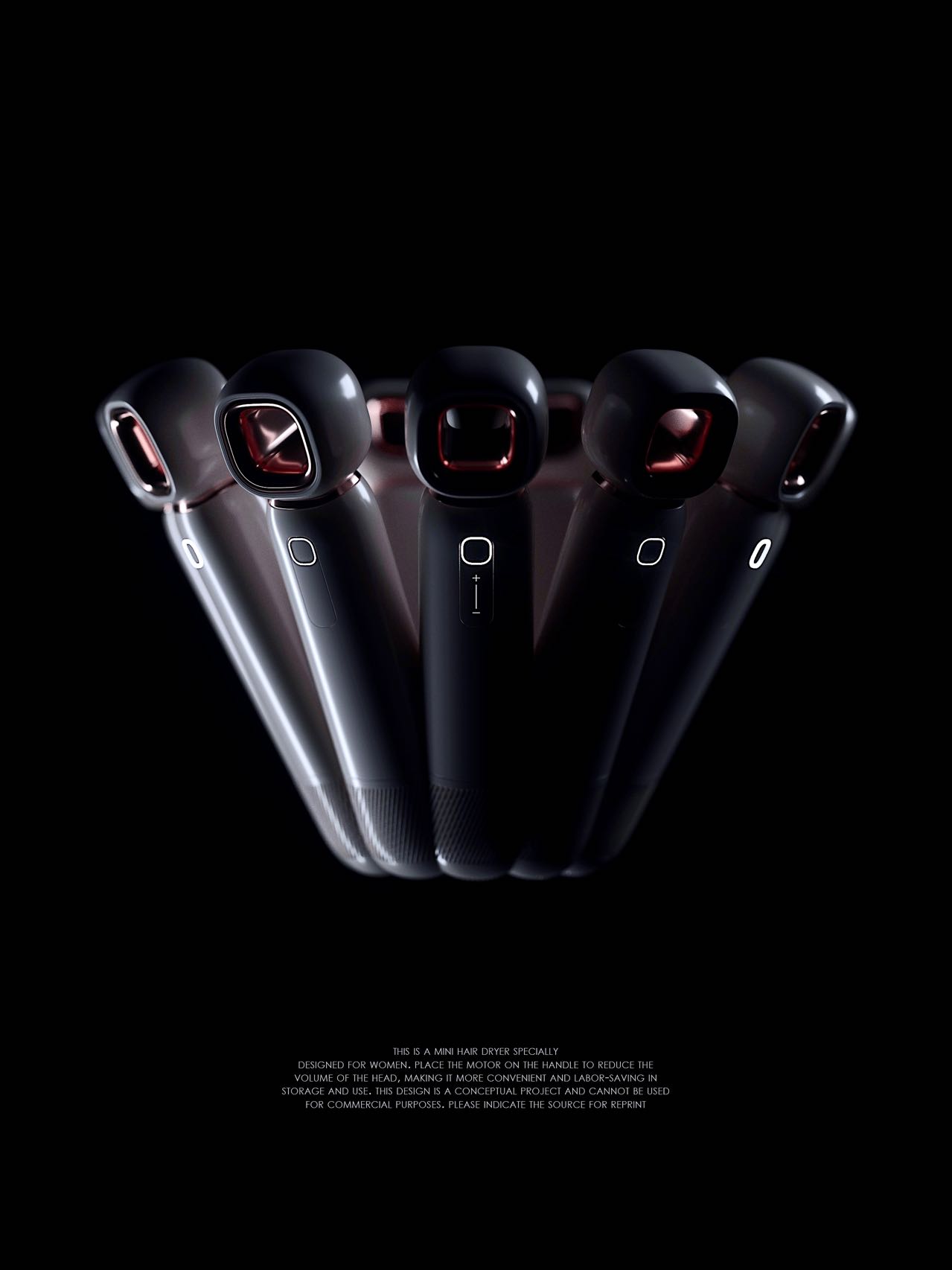 retro futurism ，science and technology，hair drier，conceptual design，female sex，Retro Technology，Retro，