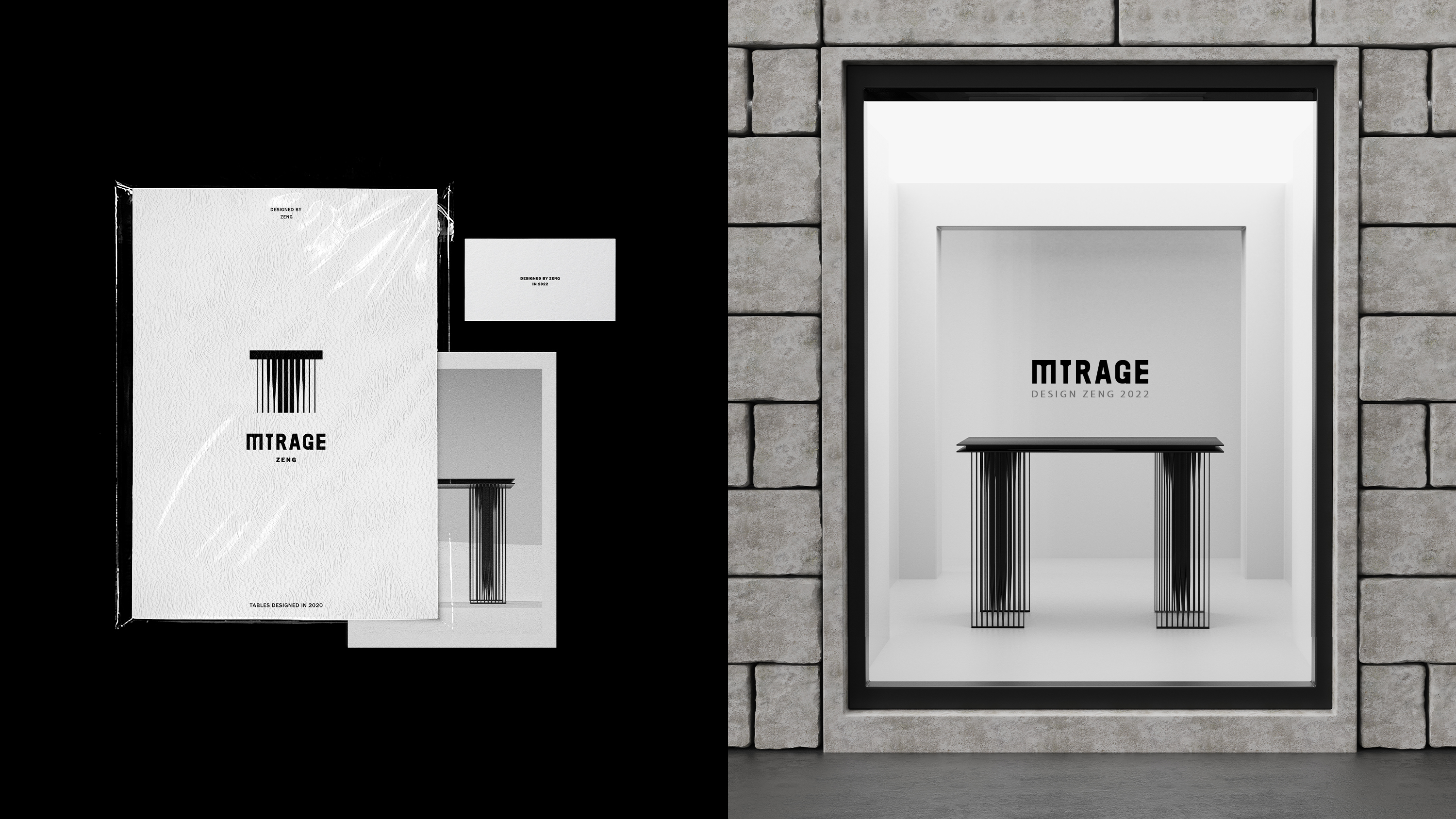 Graduation project，sample reels，Furniture home，Table design，