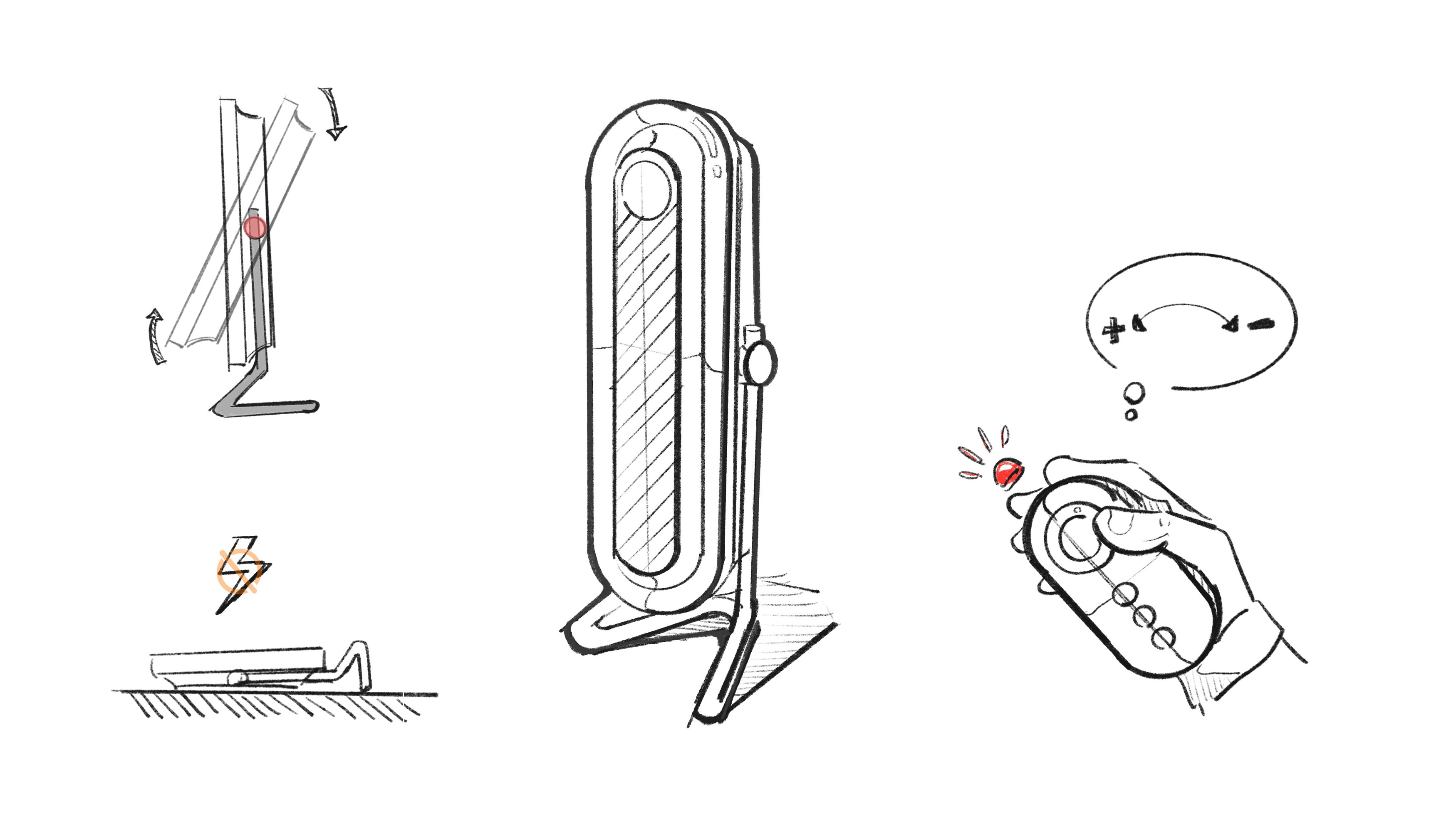 Innovative intelligence，Heater，Household appliances，industrial design，Appearance design，