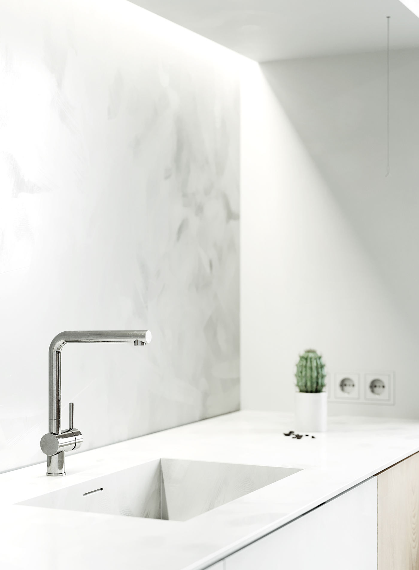 Interior design，Rendering，Nordic style，Architecture，furniture，