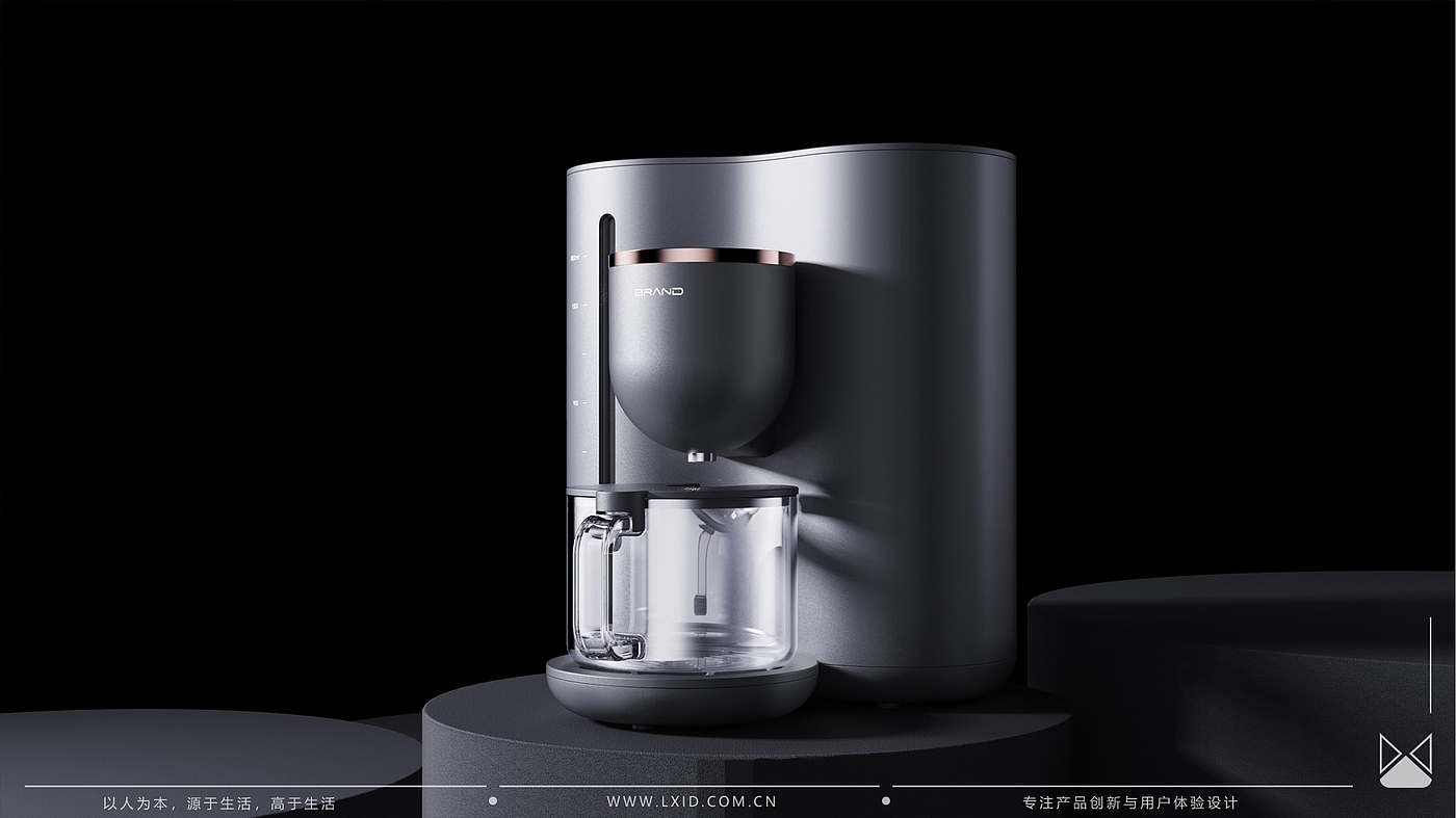 Appearance design，Home appliance design，design company，Smart appliances，industrial design，Wall breaker，food processor，Soybean Milk machine，