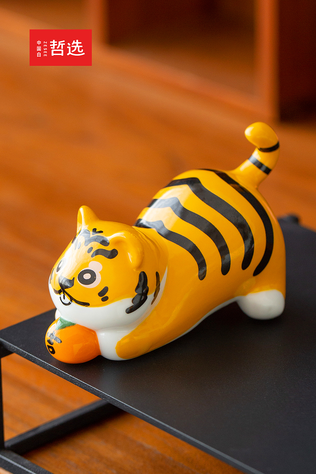 Doll，Blind box，Ornaments，adorable tiger，ceramics，Zhe Xuan，gift，