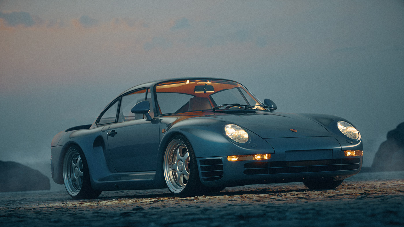 Porsche，Desert's Flame，Super power，