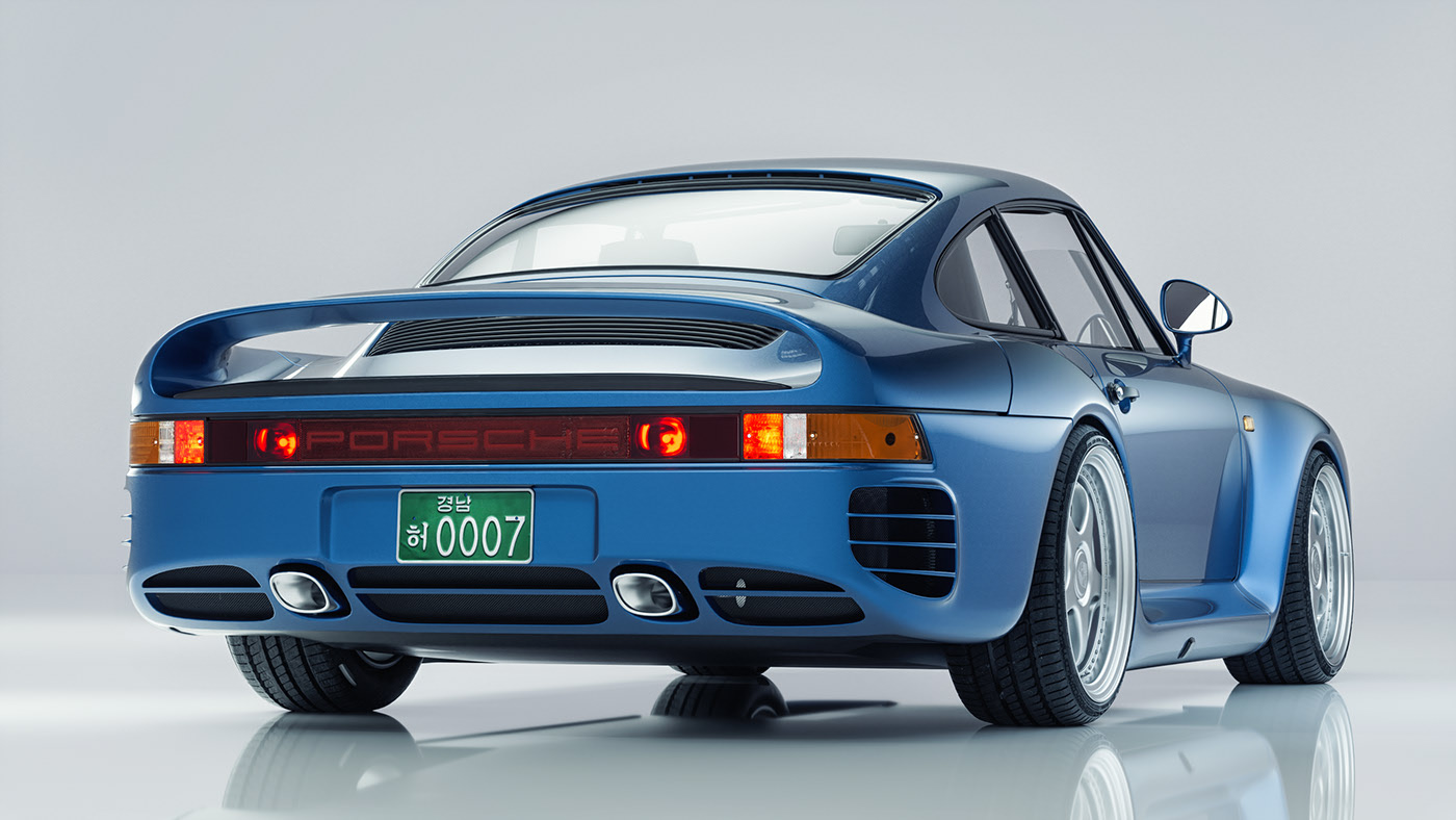 Porsche，Desert's Flame，Super power，