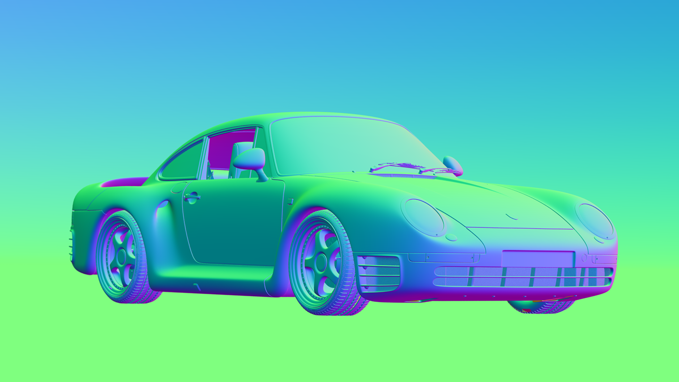 Porsche，Desert's Flame，Super power，