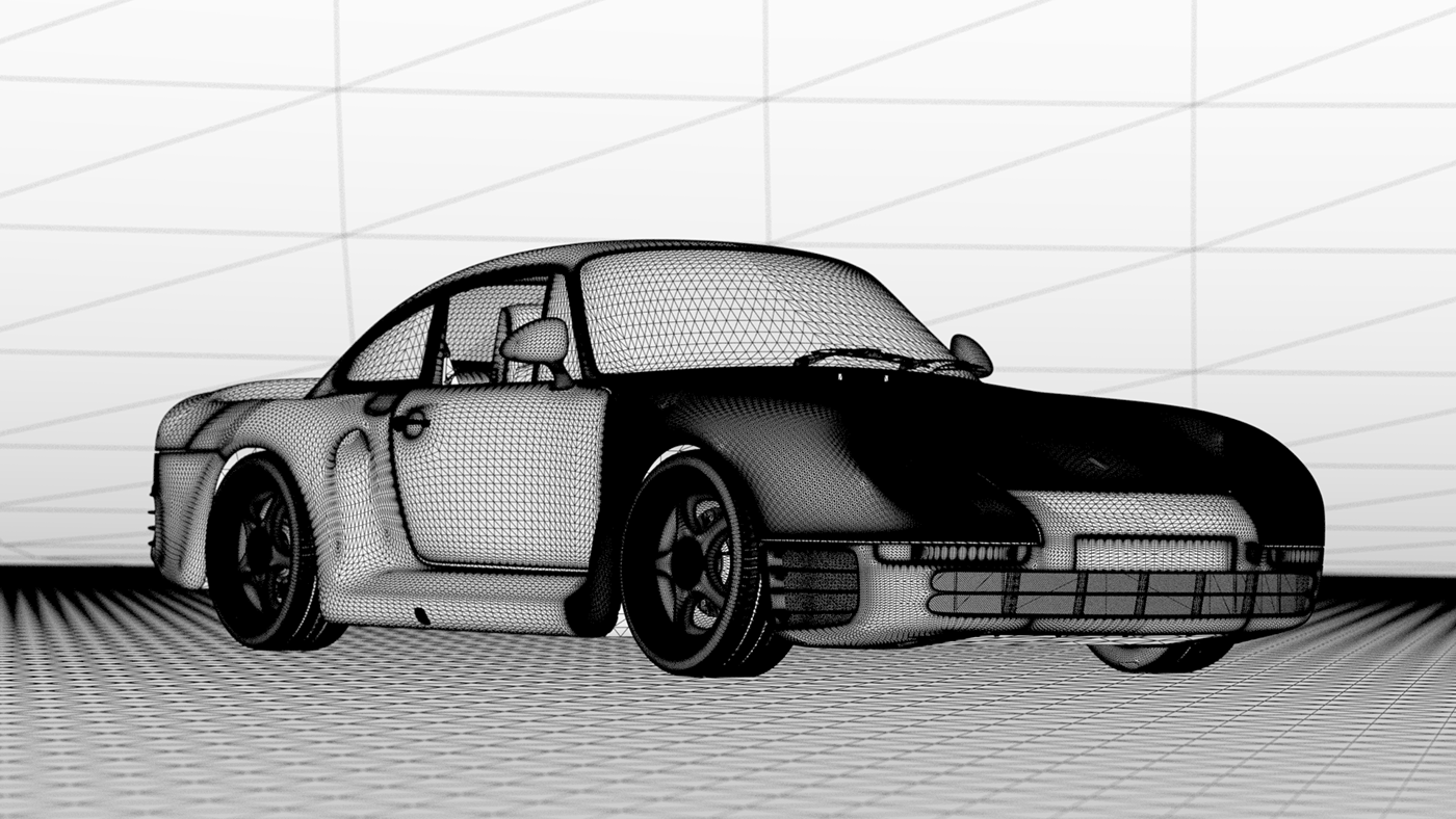 Porsche，Desert's Flame，Super power，