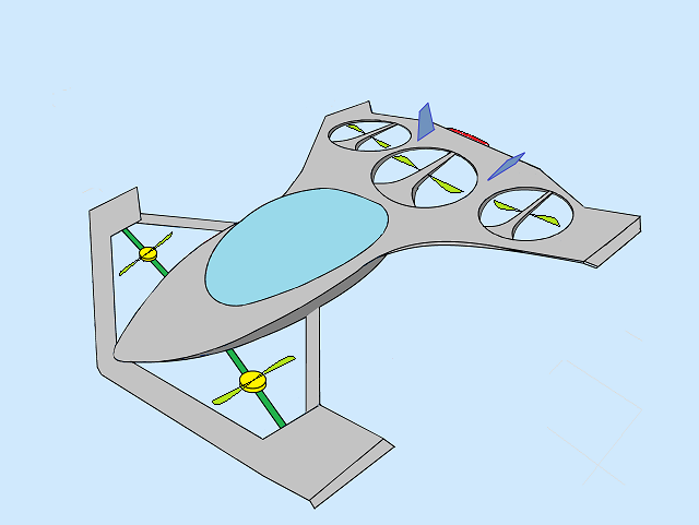 Aerocraft，e-VOTL，Three dimensional traffic，Electric drive，future，