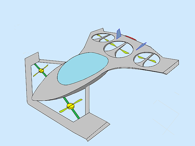 Aerocraft，e-VOTL，Three dimensional traffic，Electric drive，future，