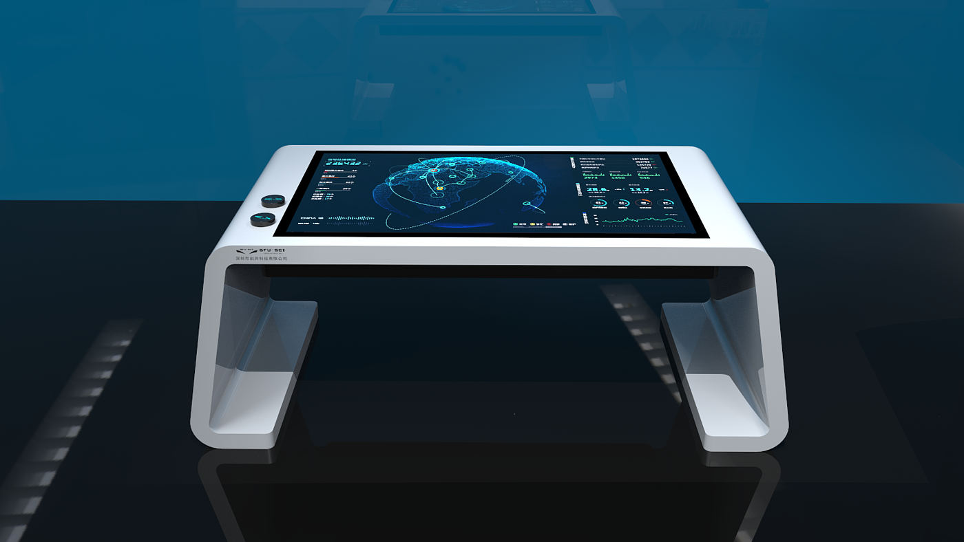 AR桌，触控茶几物体识别桌，虚拟现实，物体识别互动桌，