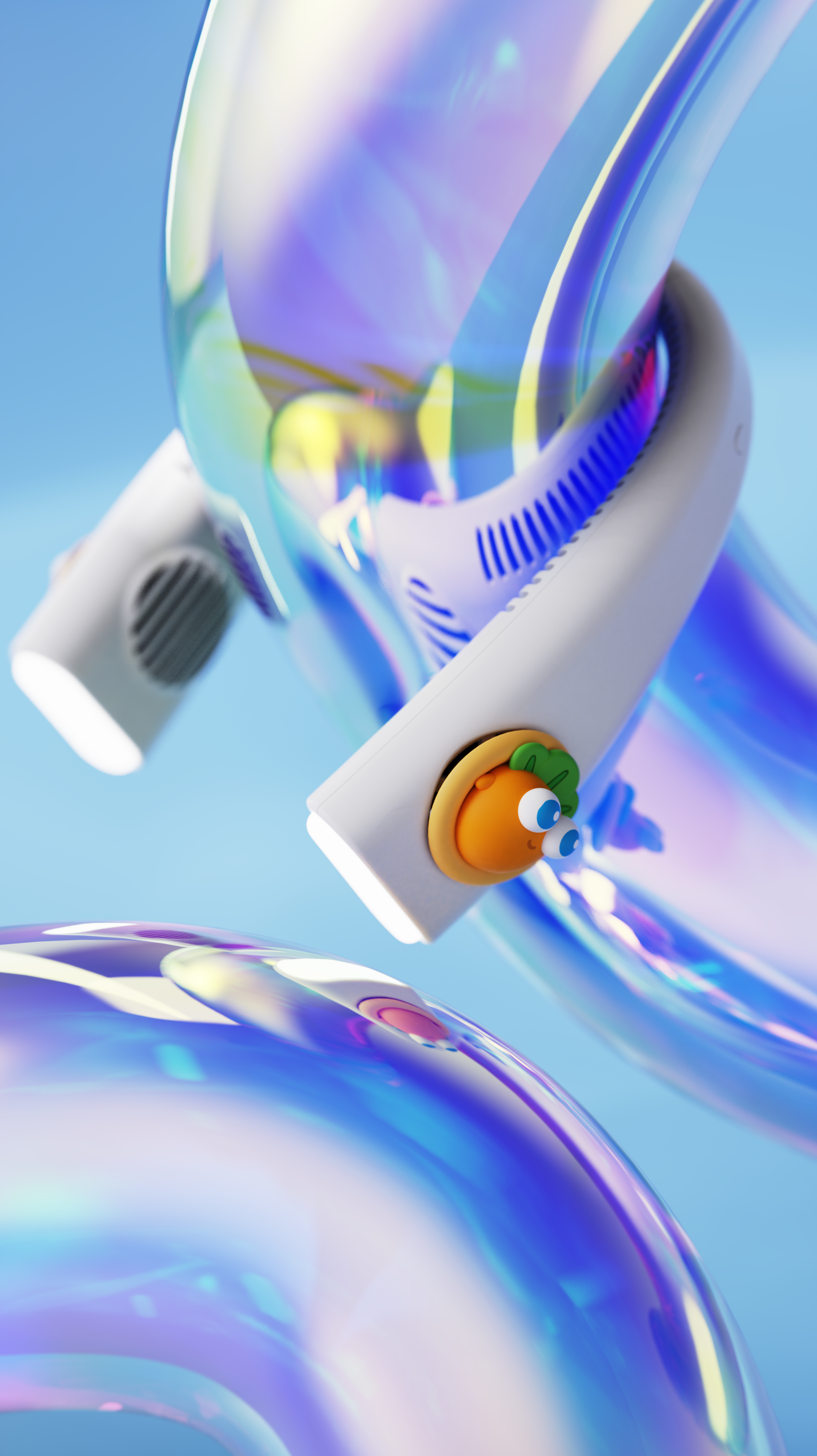 Hanging neck fan，Reading lamp，Fan，floodlight，Defend radish，IP，derivative，Peripheral products，