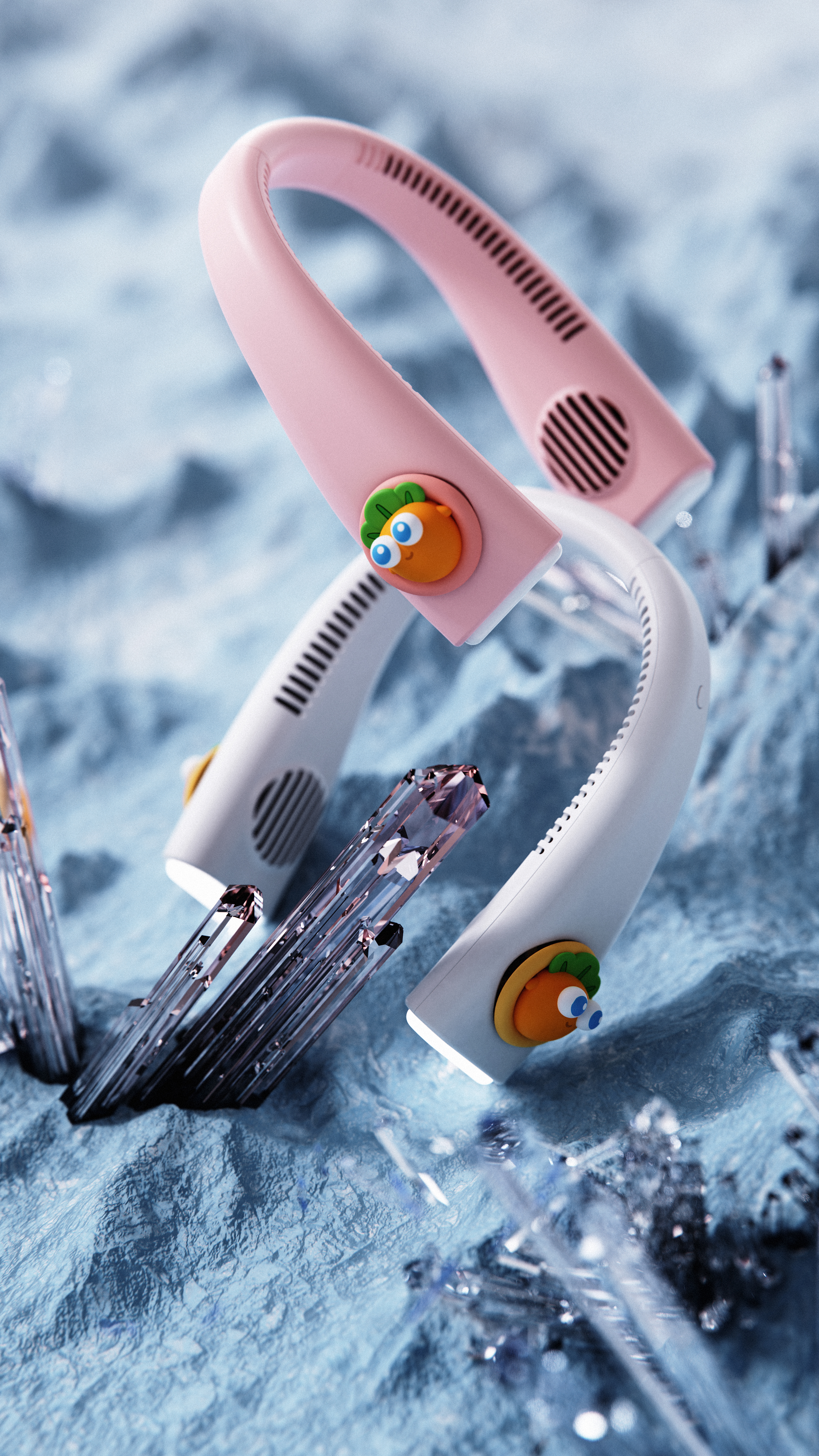 Hanging neck fan，Reading lamp，Fan，floodlight，Defend radish，IP，derivative，Peripheral products，