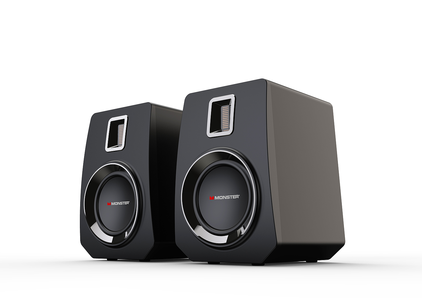 Bookshelf stereo，