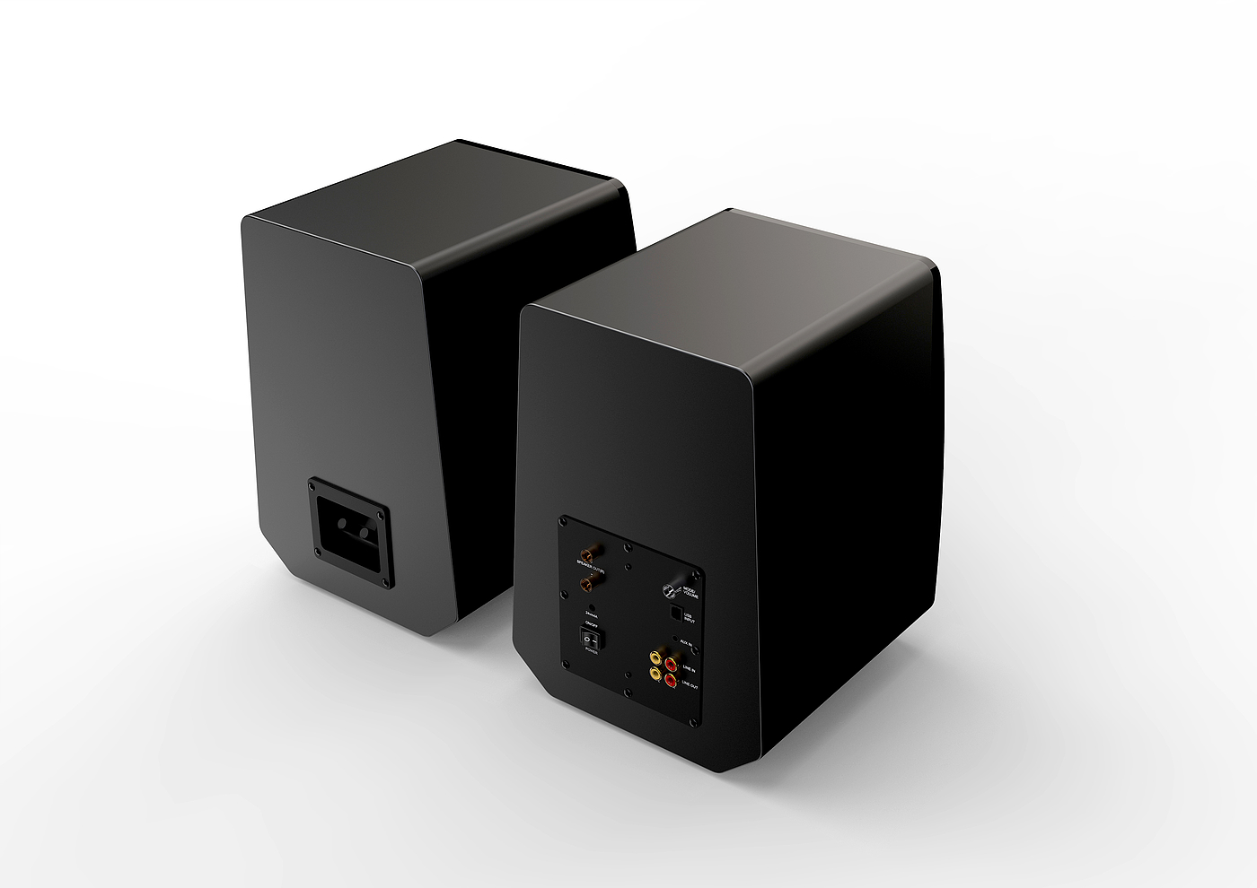 Bookshelf stereo，
