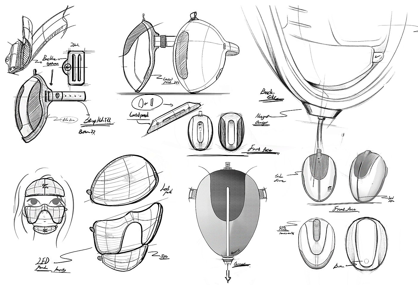 nike，LED mask，Beauty equipment，originality，