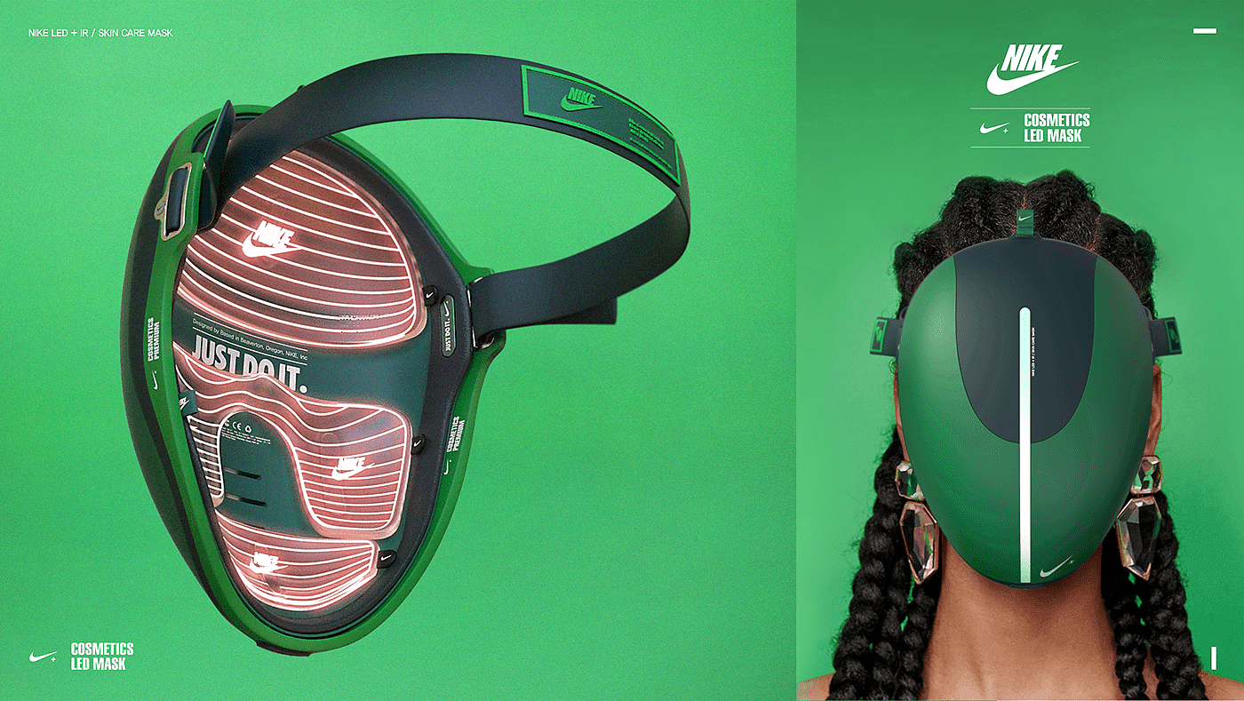nike，LED mask，Beauty equipment，originality，