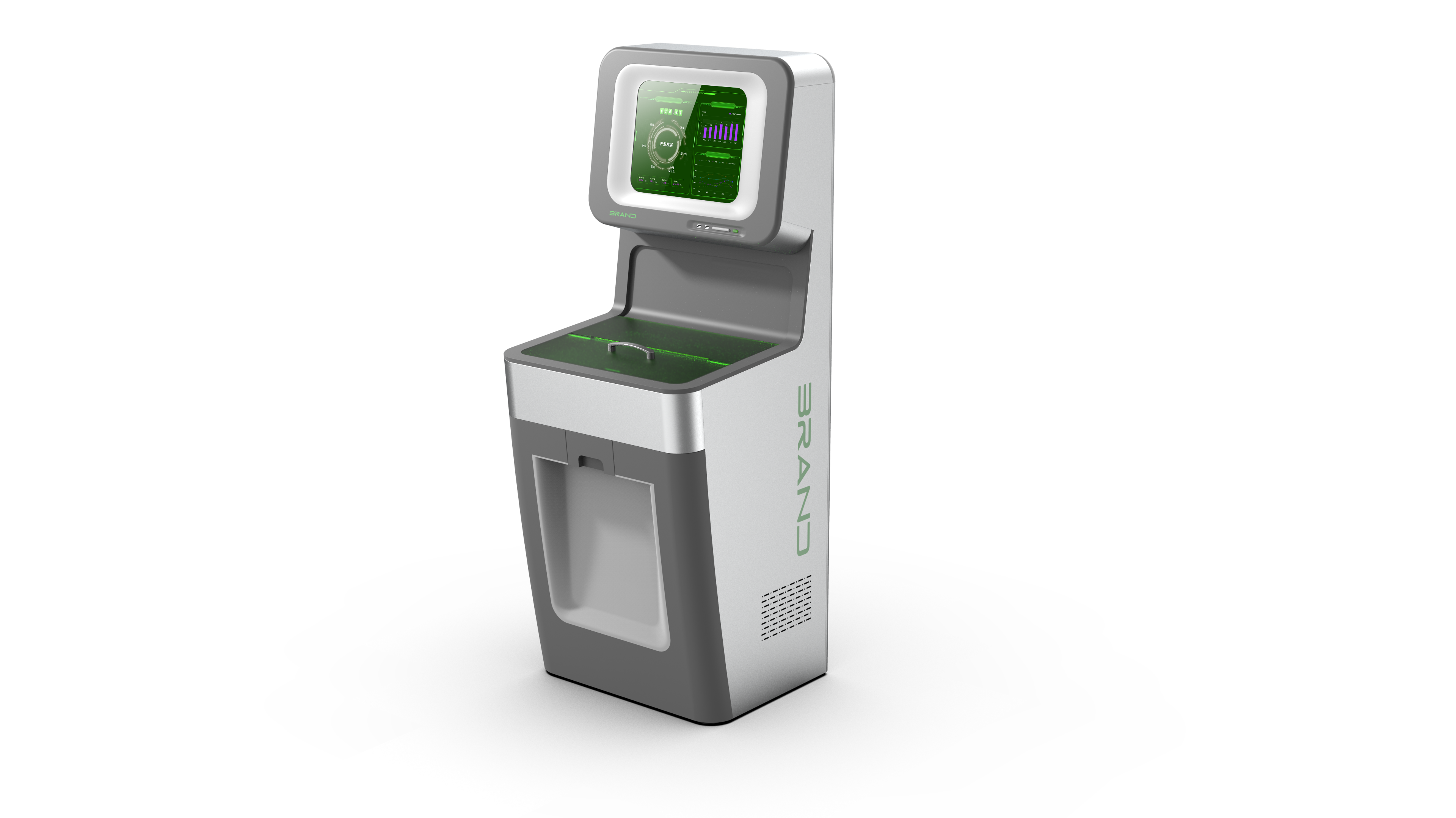 industrial design，product design，laboratory，instrument，sheet metal，Vertical cabinet，