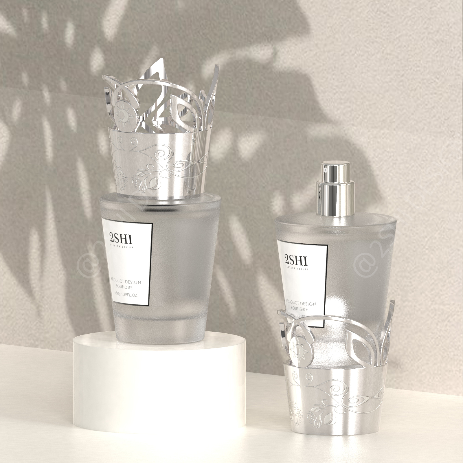 Perfume bottle，packing design，Cosmetic design，Perfume bottle design，