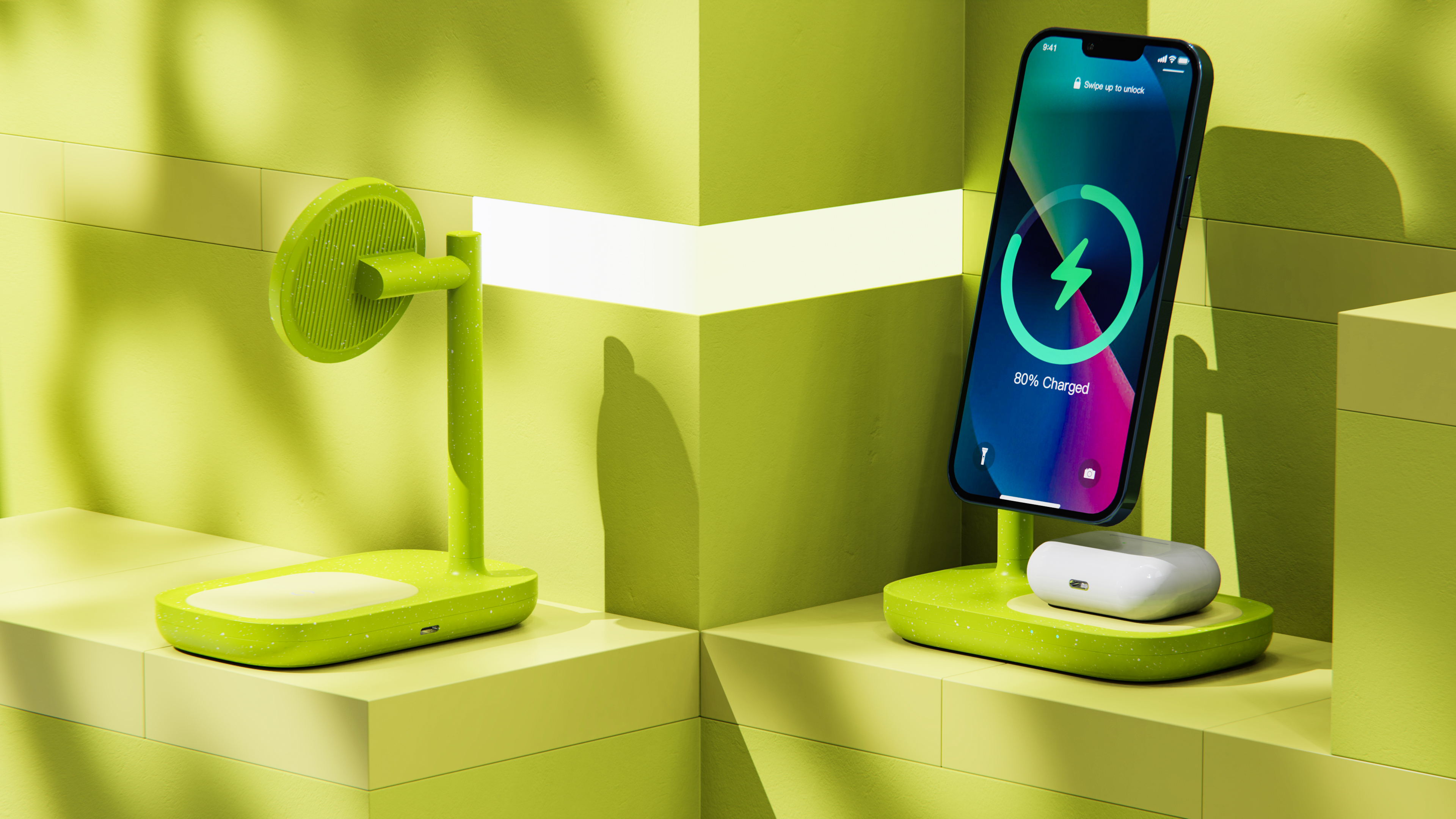 Magnetic suction wireless charging，Mobile phone bracket，Wireless charging，multi-function，charge，