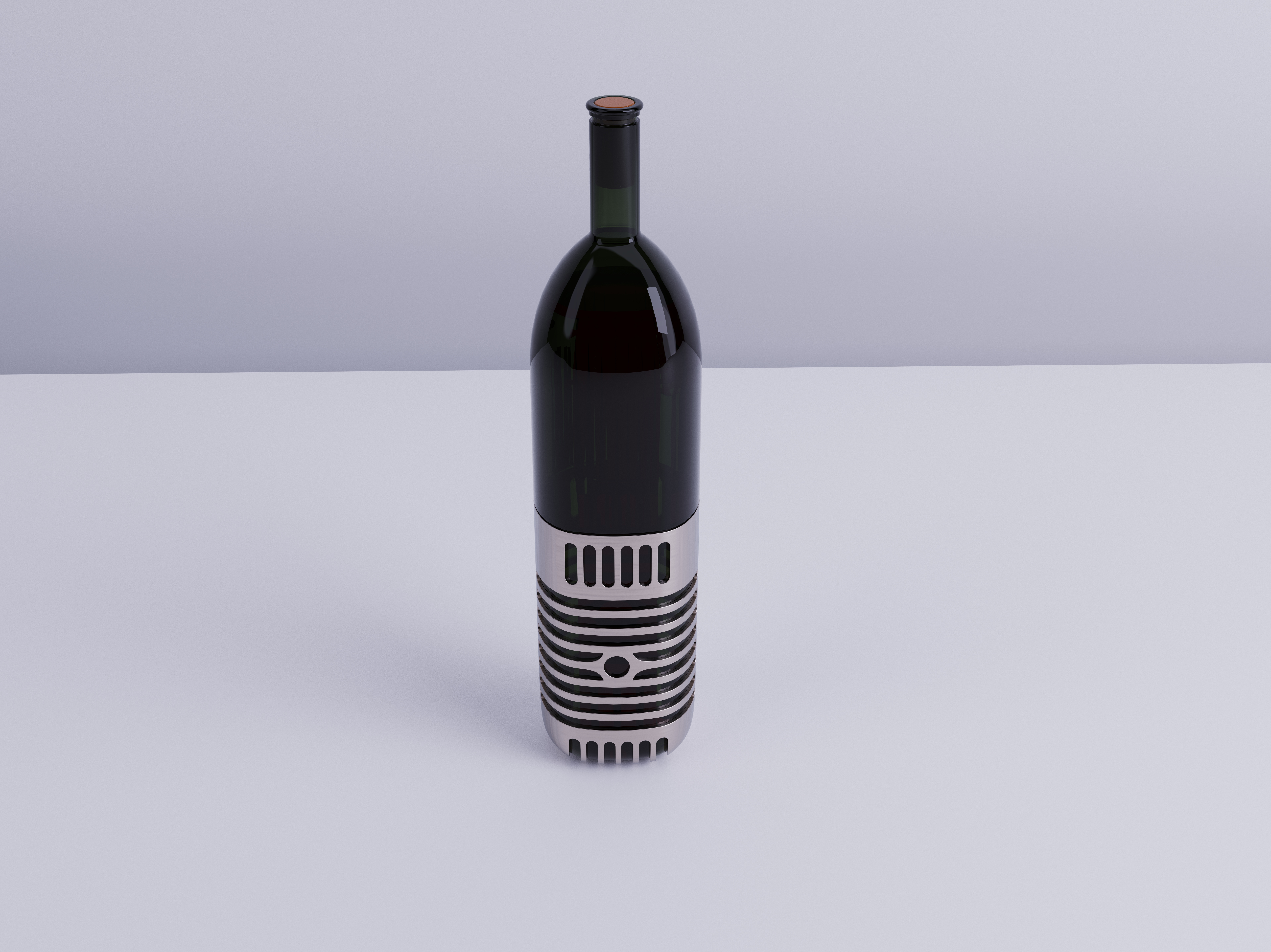 Packaging box, wine bottle design，