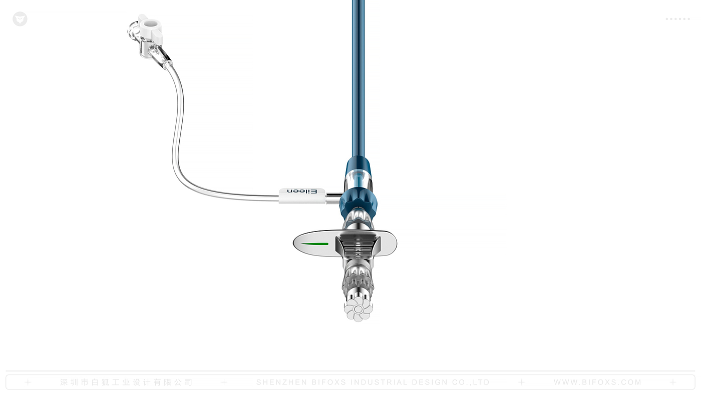 White fox design，product design，medical care，apparatus，operation，vein，Puncture，device，