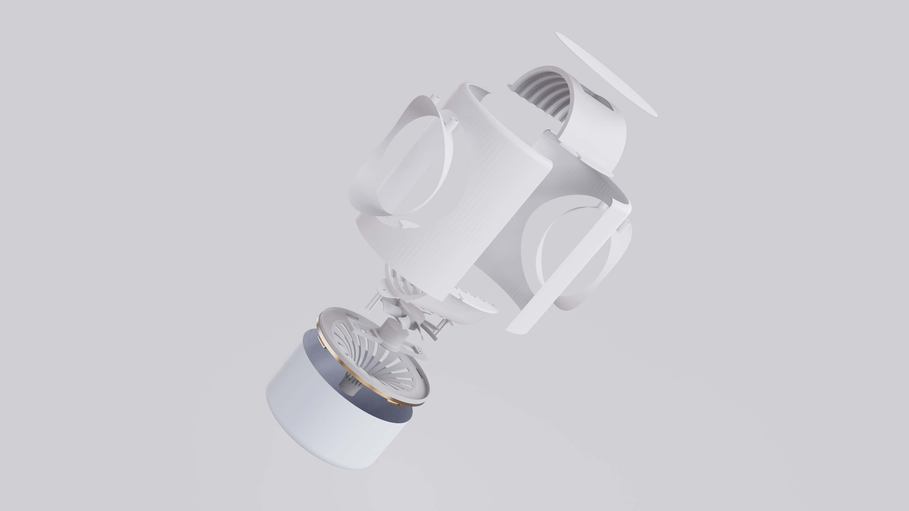industrial design，Mosquito killing lamp，Birth modeling，