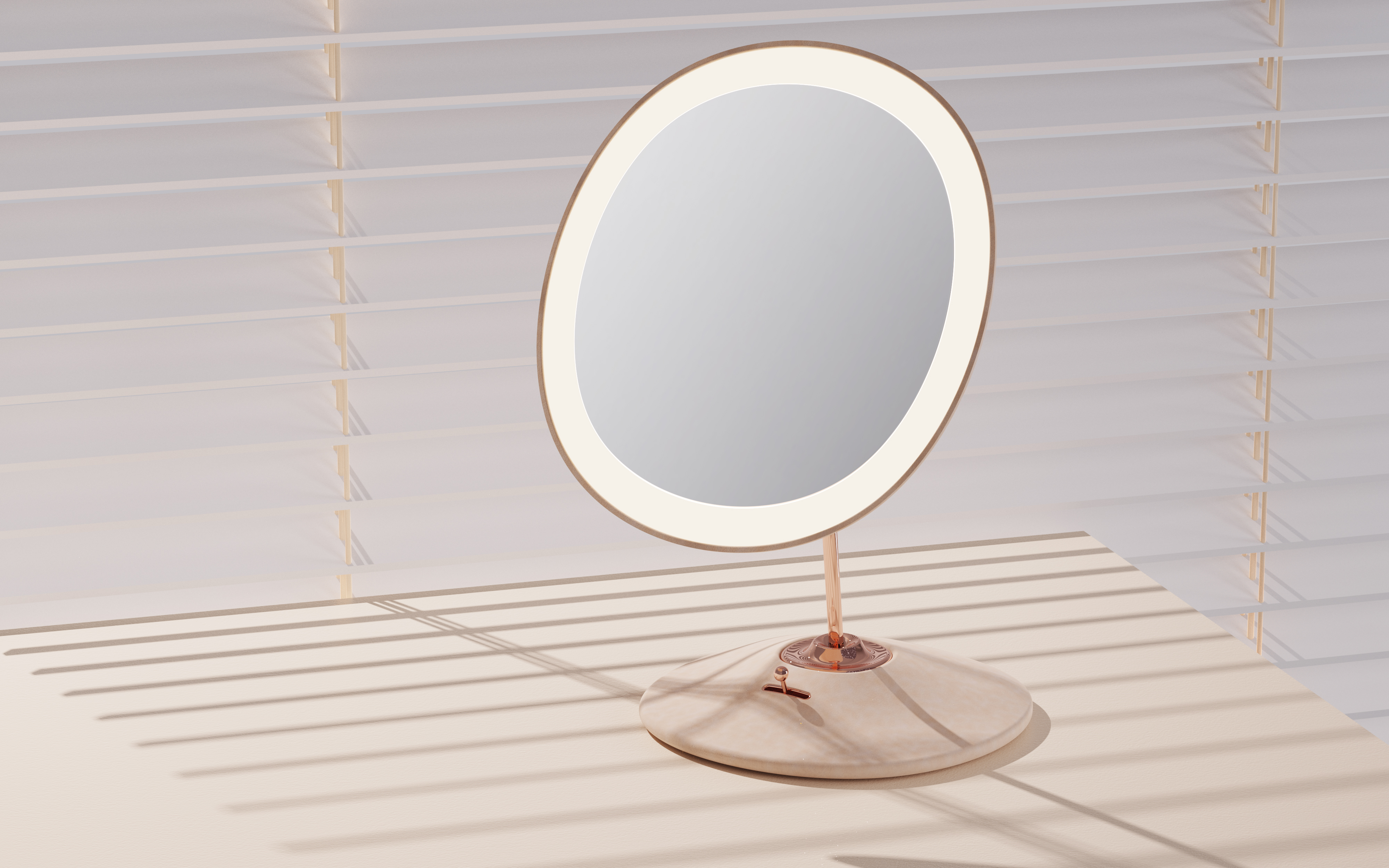 Beauty mirror，Gehu，girl student，cosmetic instrument，Depilatory instrument，mirror，household electrical appliances，