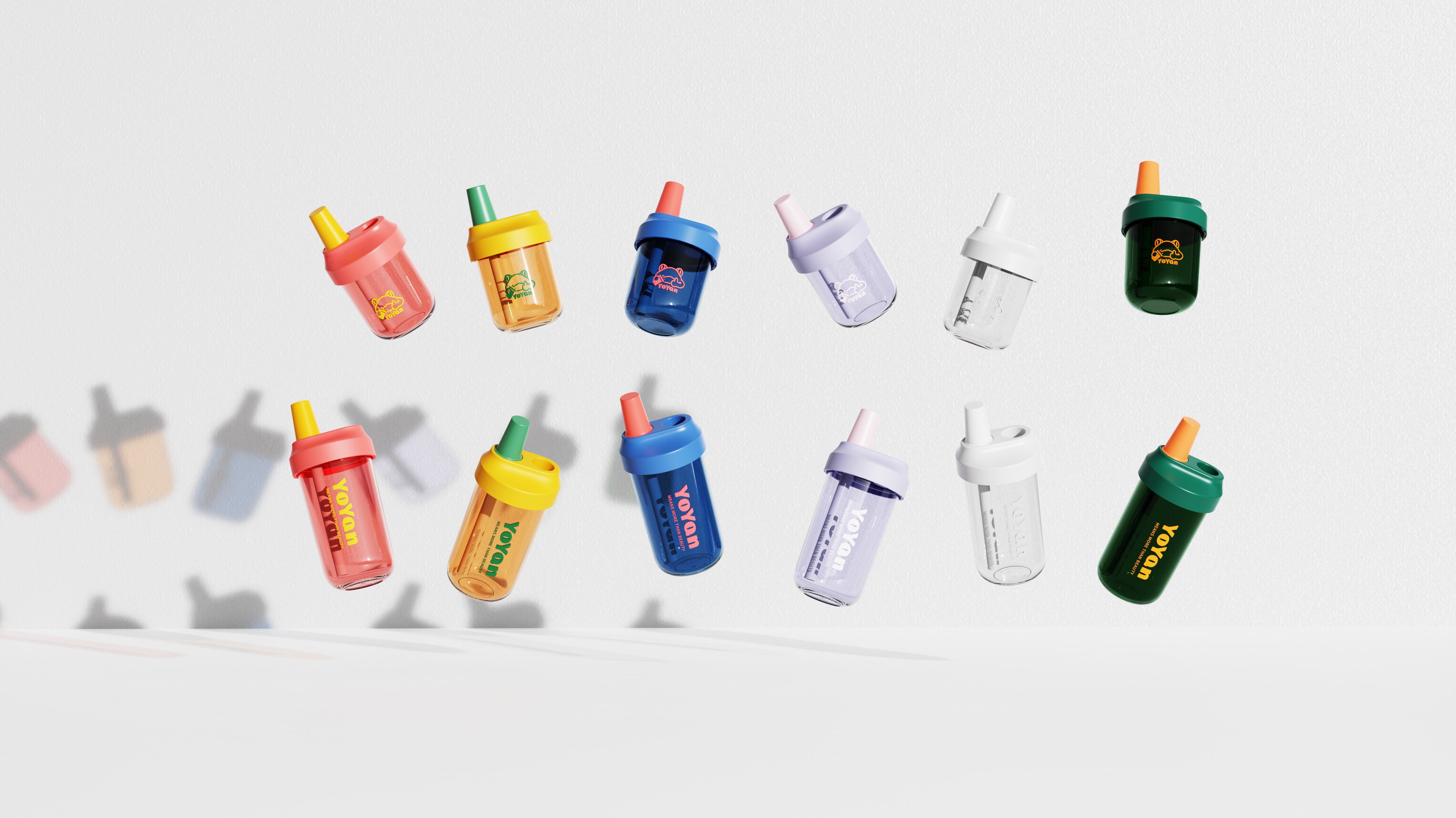 Straw cup，Milk tea cup，Tide cool cup，