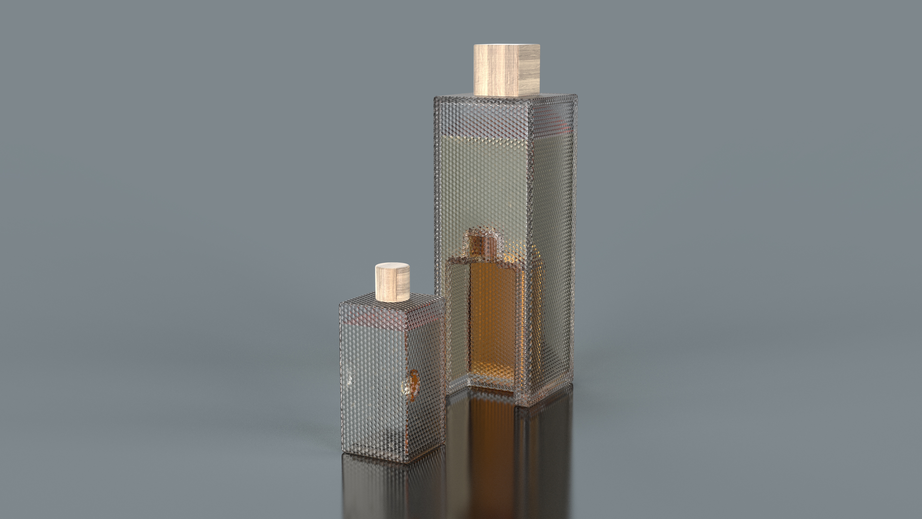 Wine bottle, perfume bottle，