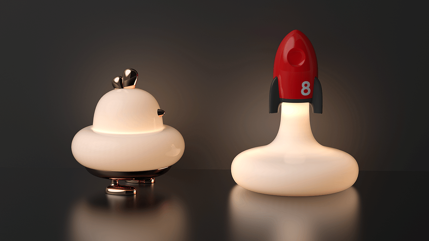 lamps and lanterns，lighting，kkokko，product design，chick，