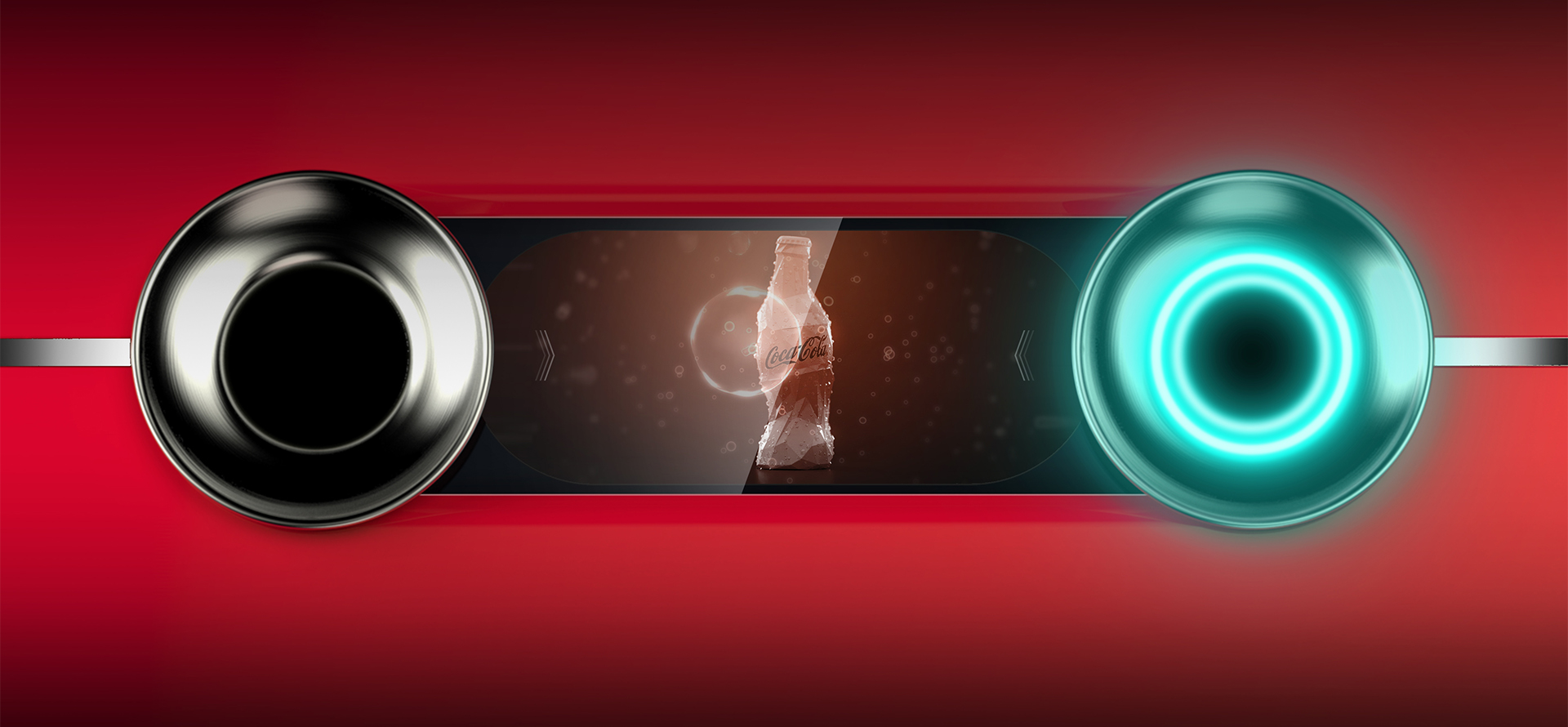 Coca-Cola vending machine，Selling and recycling all-in-one machine，vending machine，Recycling machine，