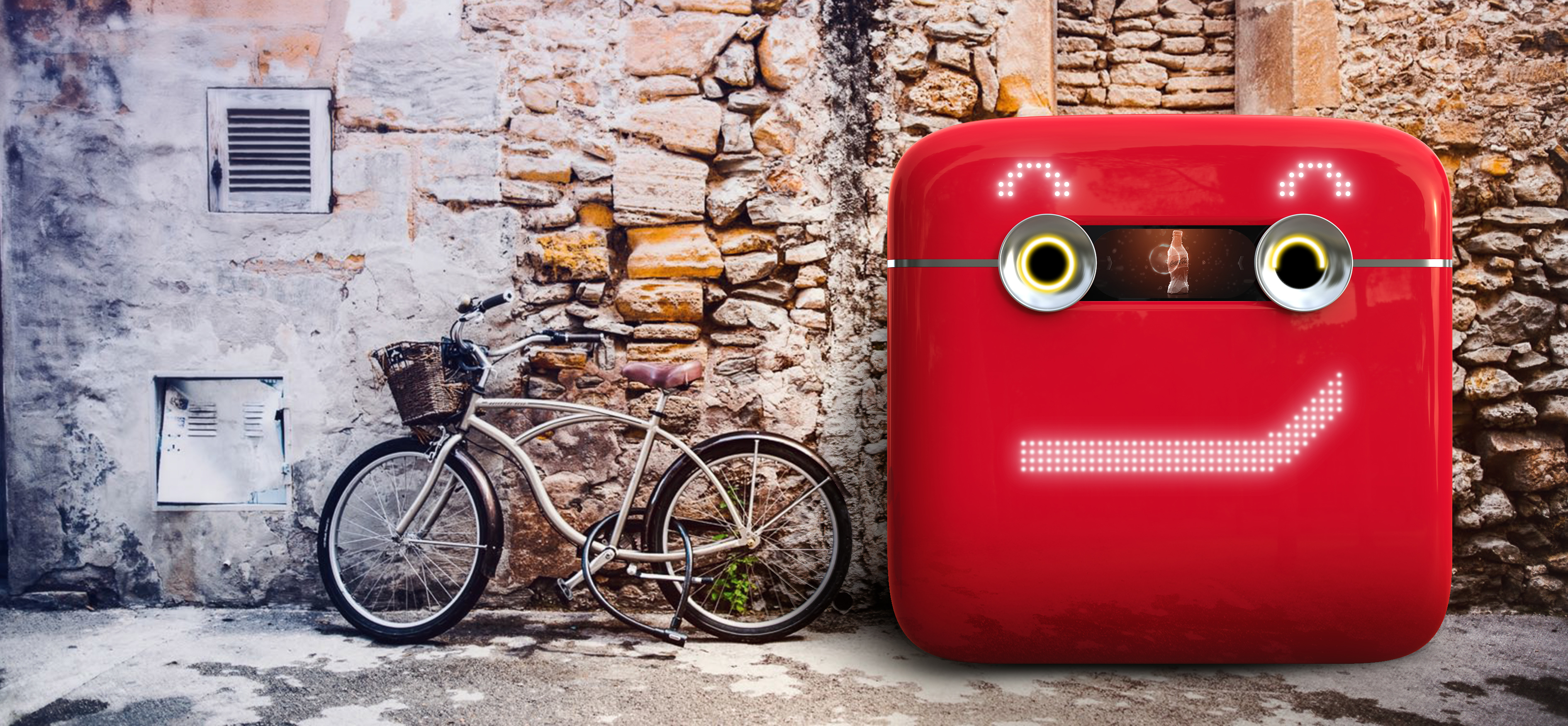 Coca-Cola vending machine，Selling and recycling all-in-one machine，vending machine，Recycling machine，