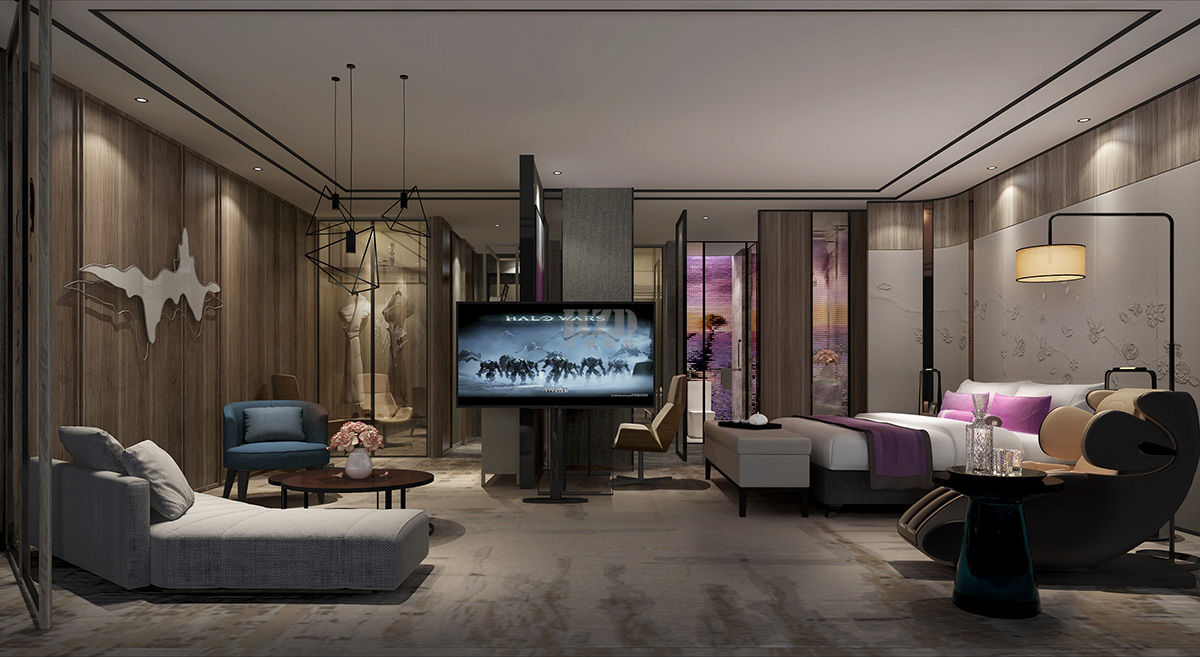 Xinjiang Hotel Design，Chengdu hotel design，Redtory design，Hotel Design，