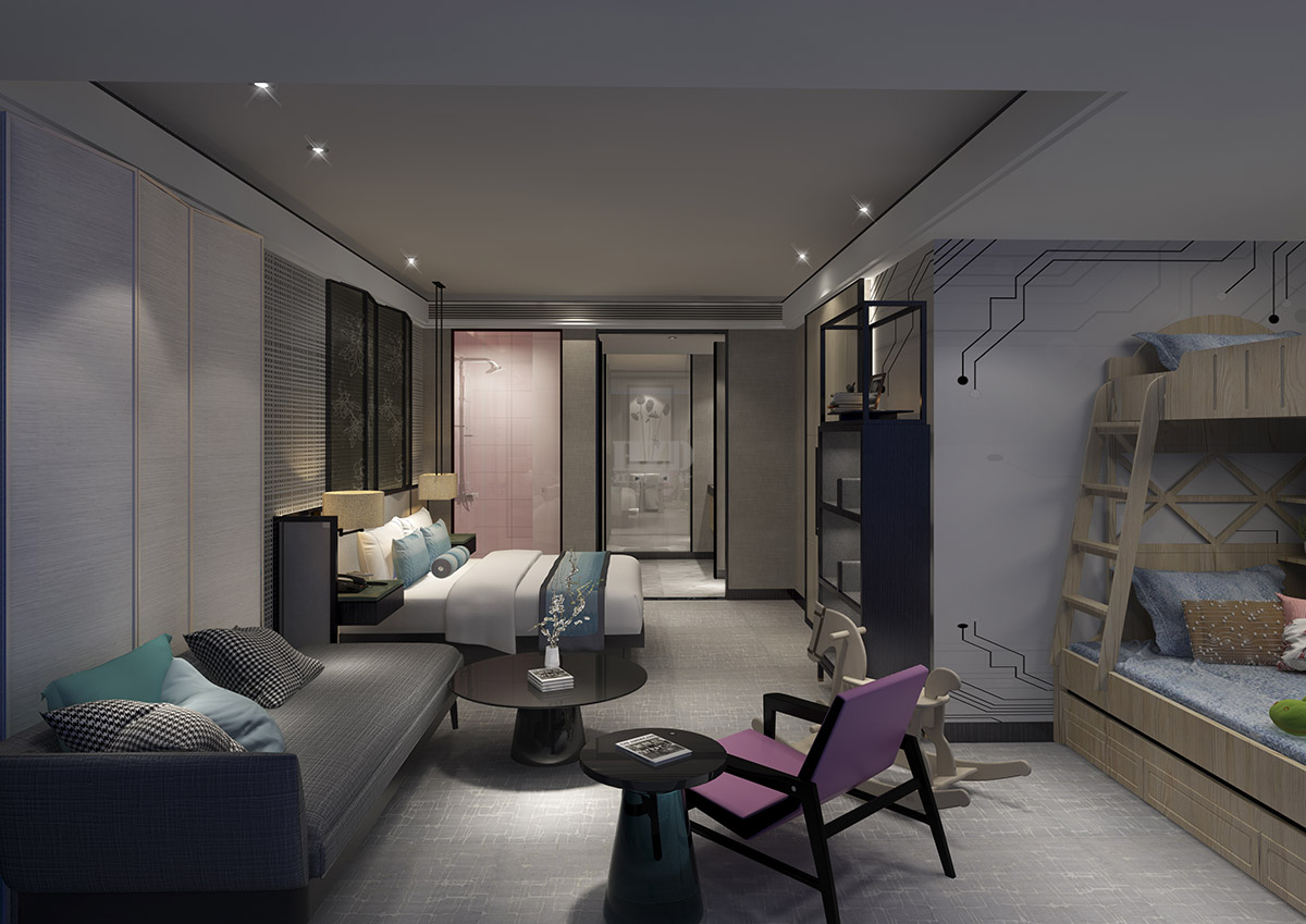 Xinjiang Hotel Design，Chengdu hotel design，Redtory design，Hotel Design，