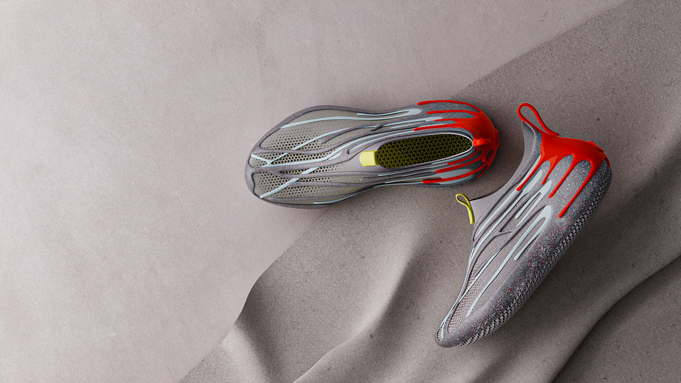 shoes，product design，Creativity，Knit Sneakers，