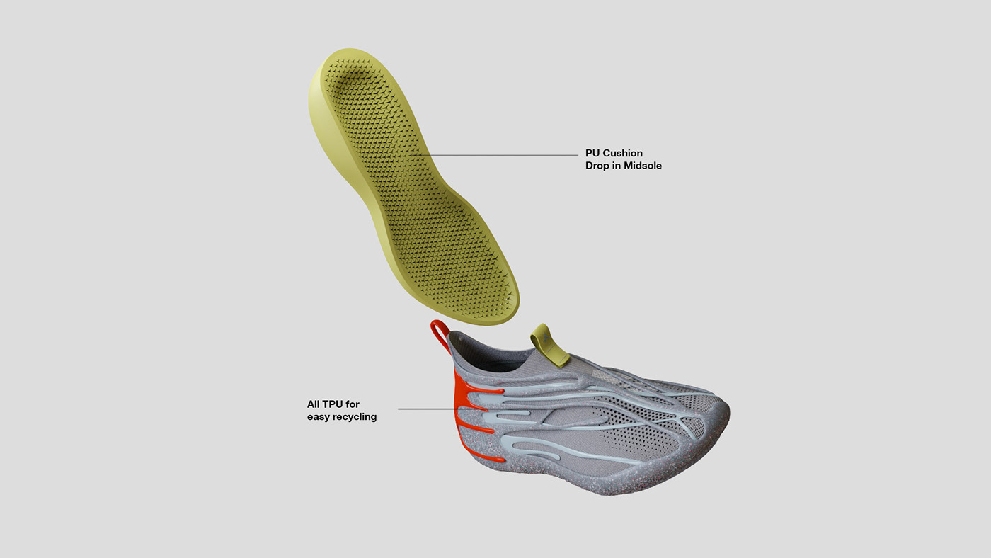 shoes，product design，Creativity，Knit Sneakers，