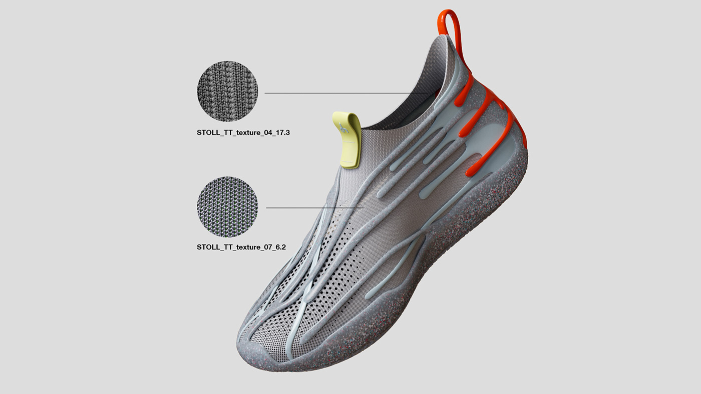 shoes，product design，Creativity，Knit Sneakers，