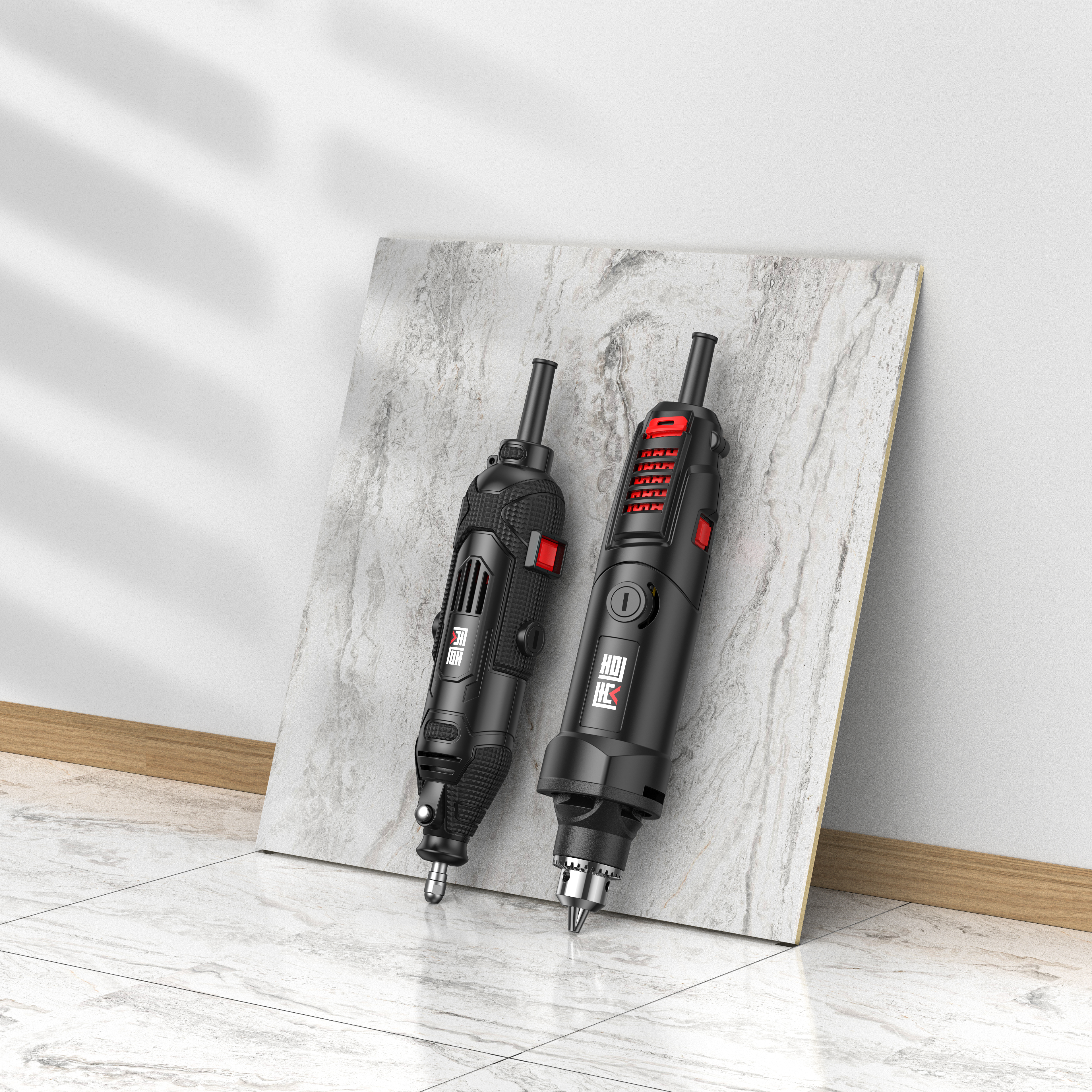 keyshot，Hardware tools，rhinoceros，Product rendering，lawn mower，Angle grinder，Electric circular saw，Ceramic tile sewing machine，