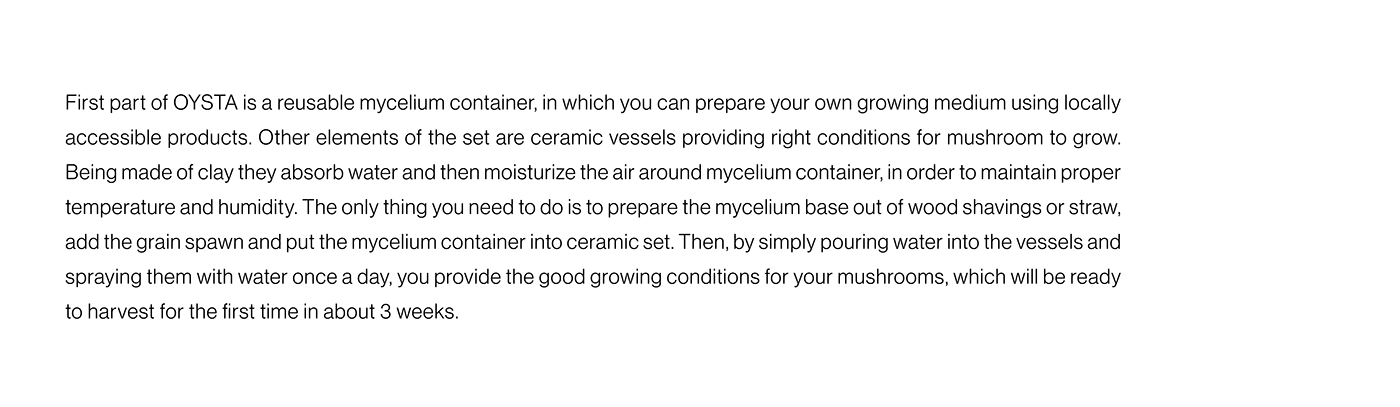 ceramics，OYSTA，fungus，plant，vase，product design，