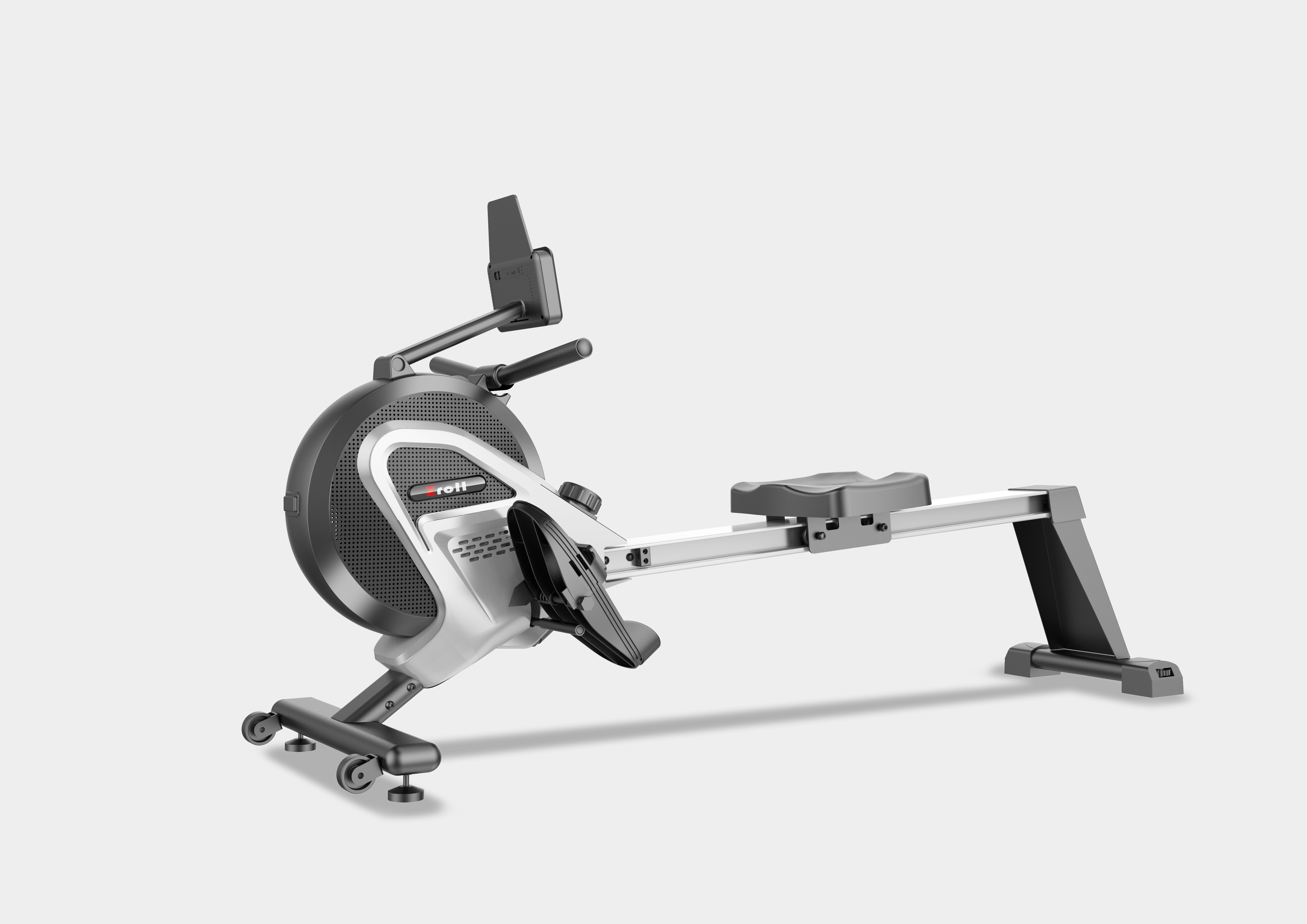 Magnetically controlled rowing device，Rowing machine，Sports equipment，