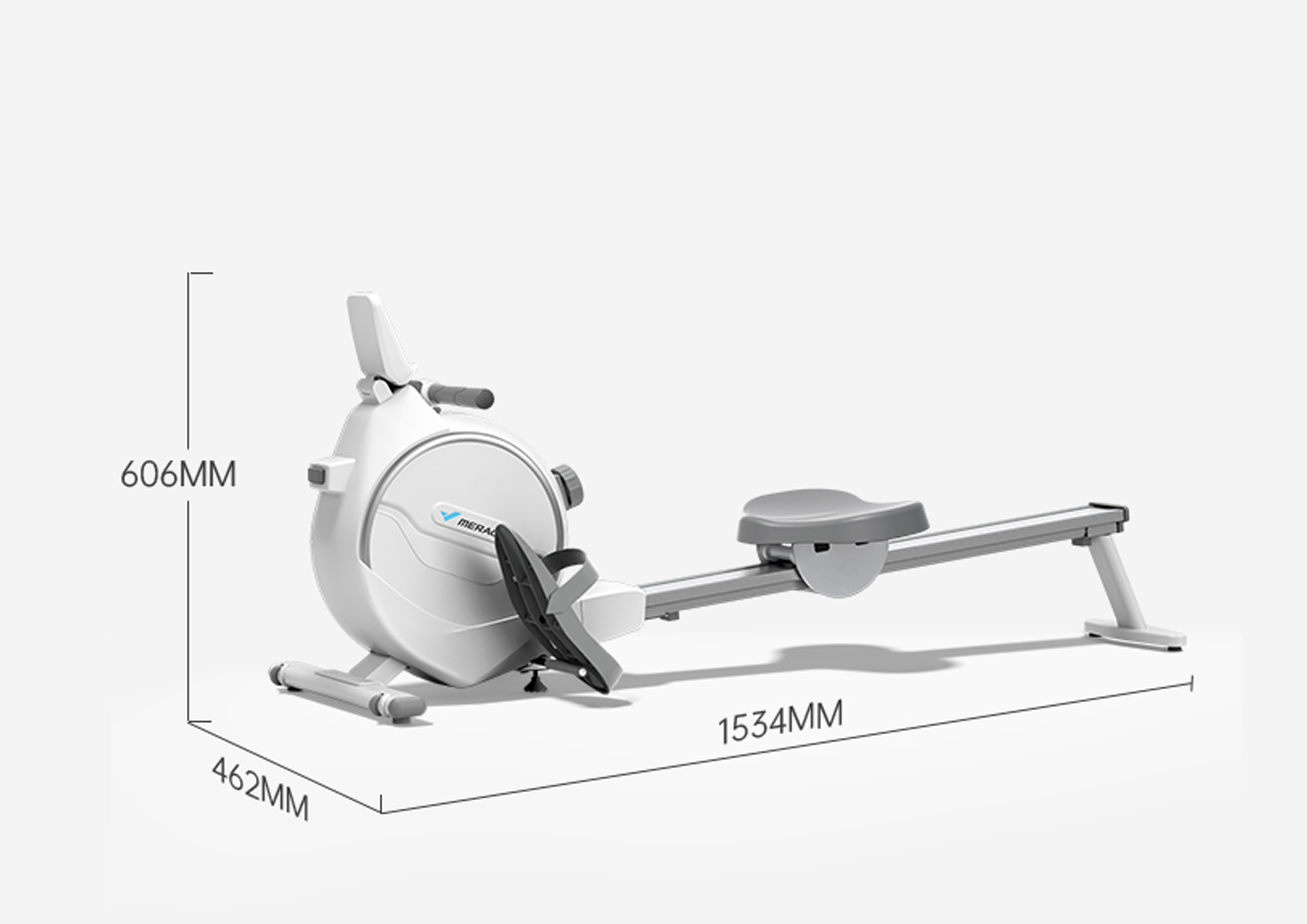Magnetically controlled rowing device，Rowing machine，Sports equipment，