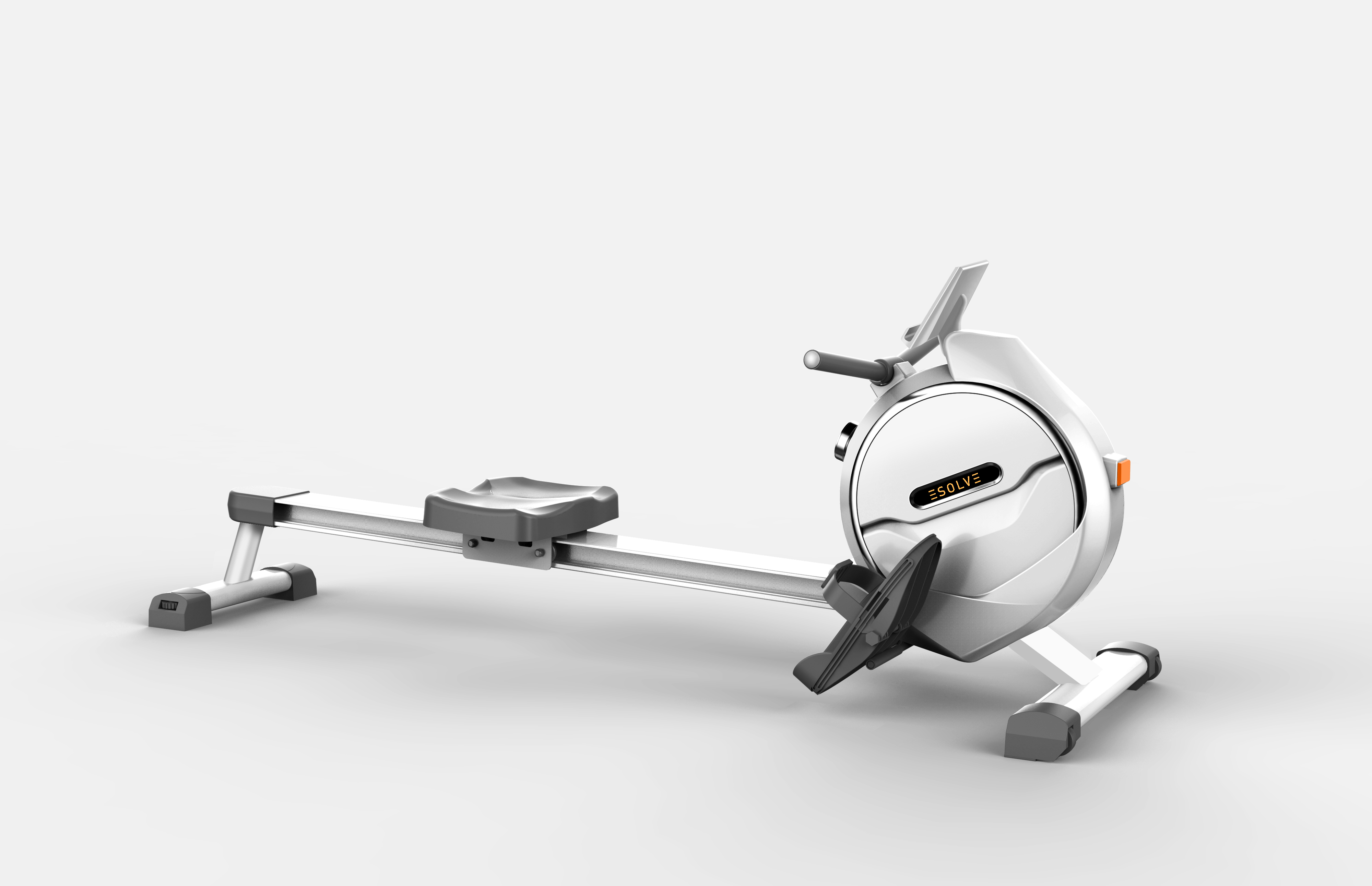 Magnetically controlled rowing device，Rowing machine，Sports equipment，