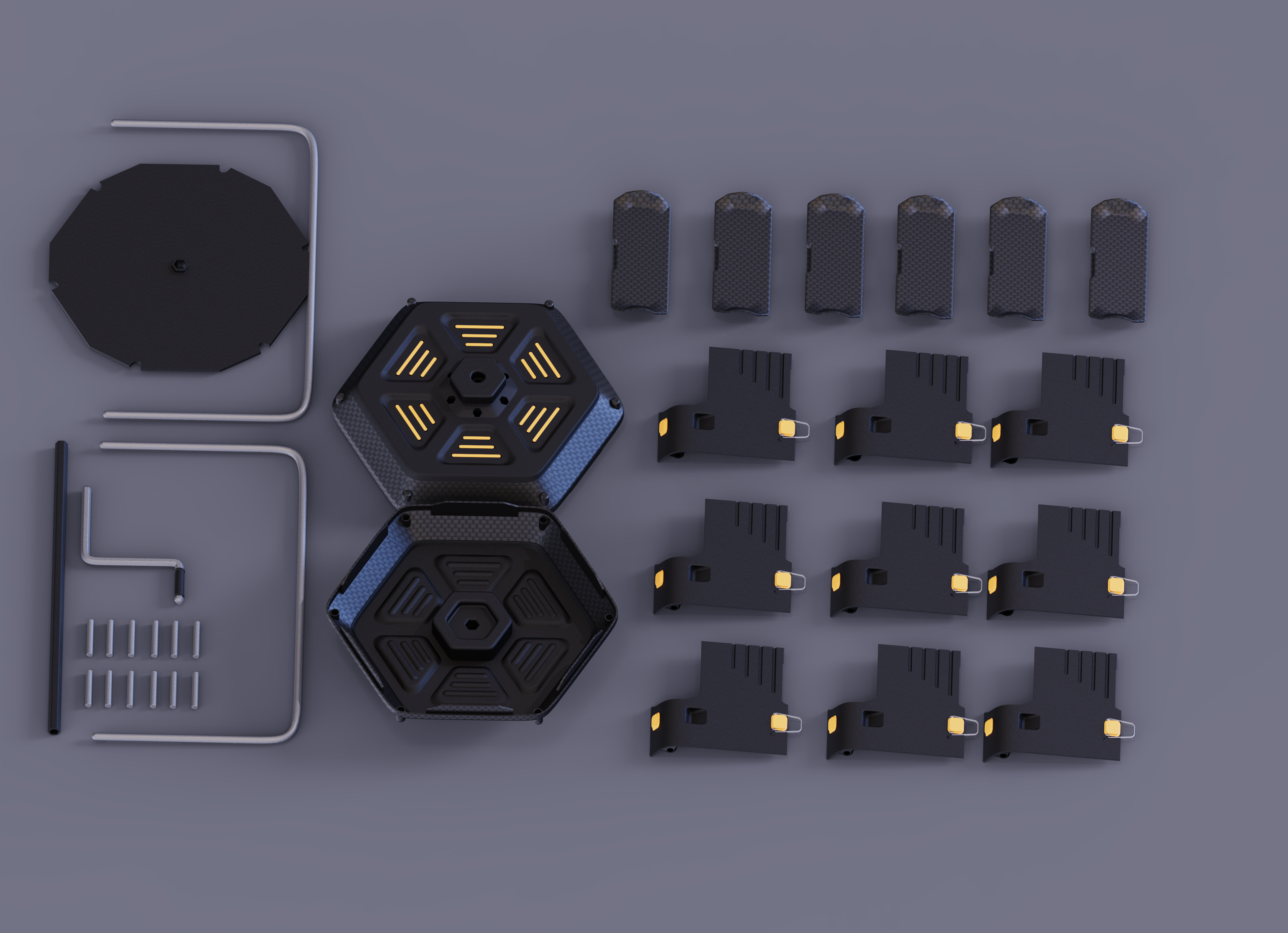 Fat bucket，Rural construction，environment protection，removable，Garbage disposal，Student works，