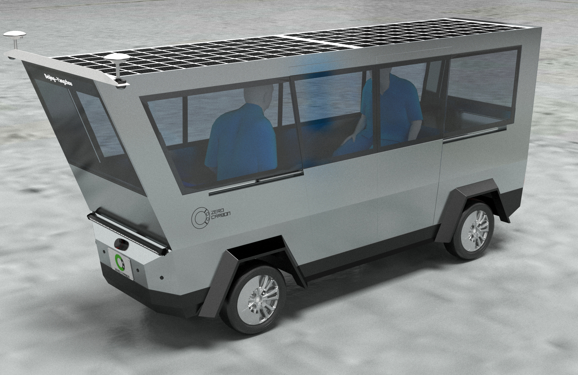 moonbuggy可载人人工智能无人驾驶扫地车设计