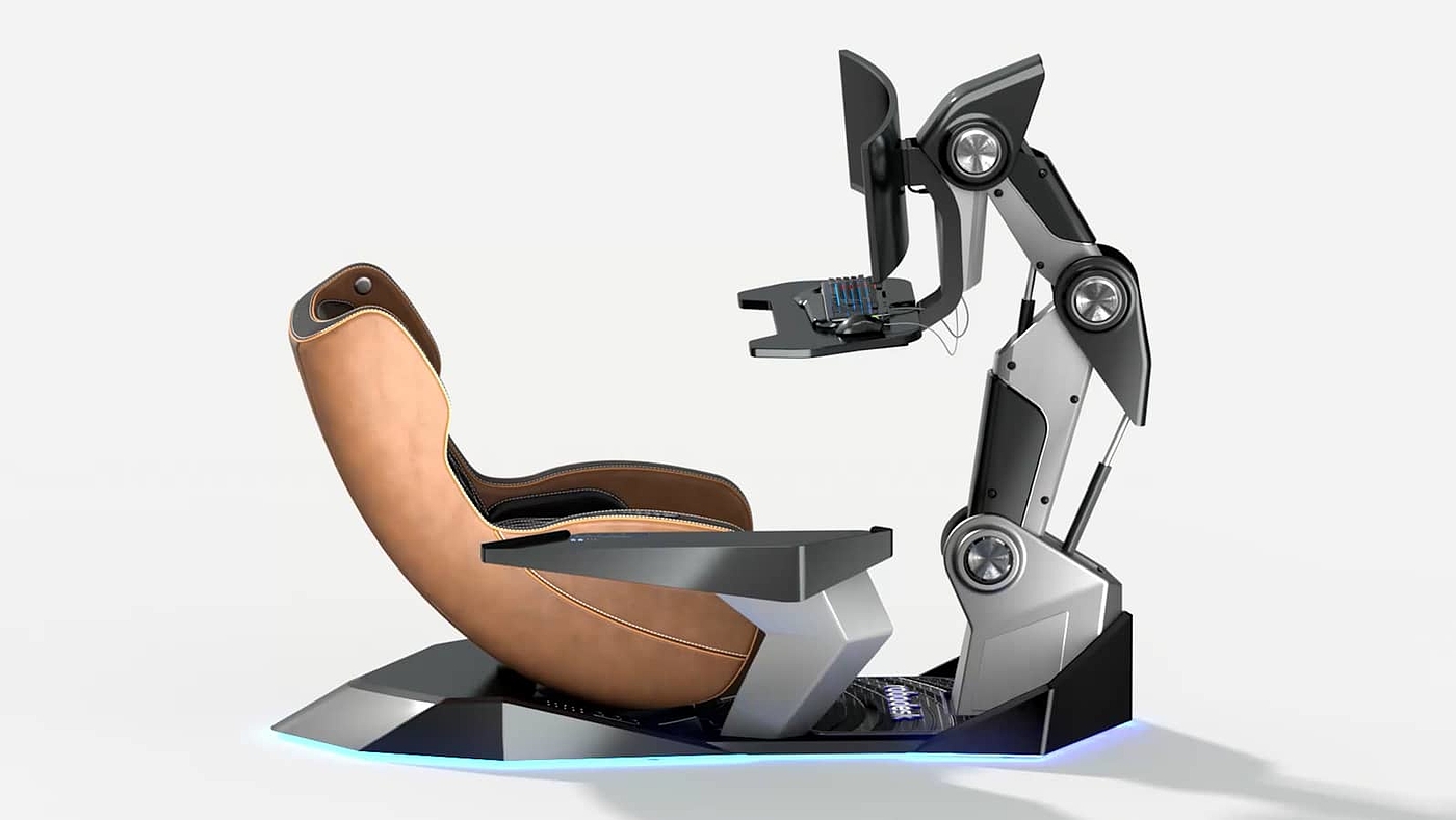 Electric competition equipment，Computer chair，The computer table，automatic，