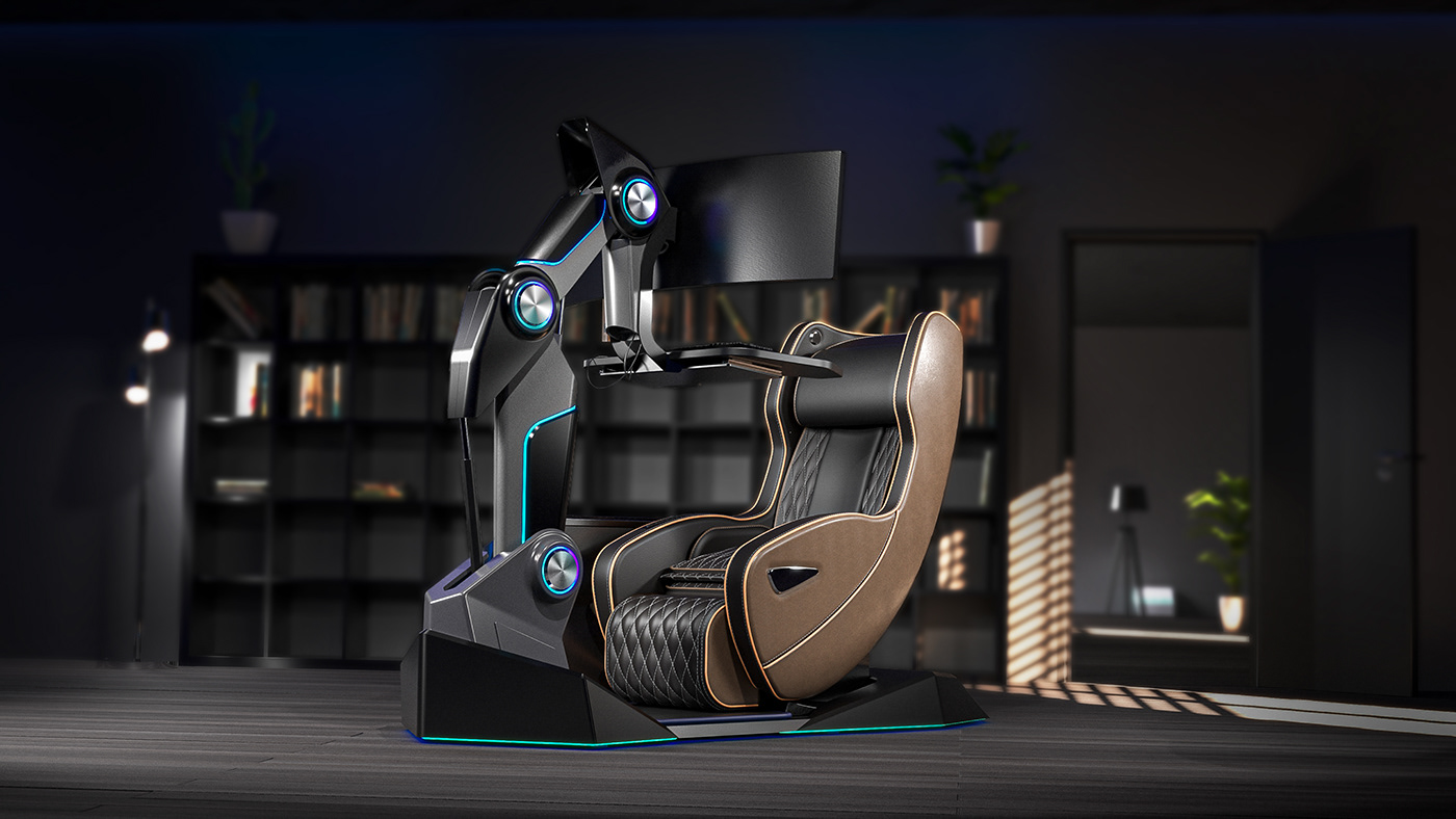 Electric competition equipment，Computer chair，The computer table，automatic，